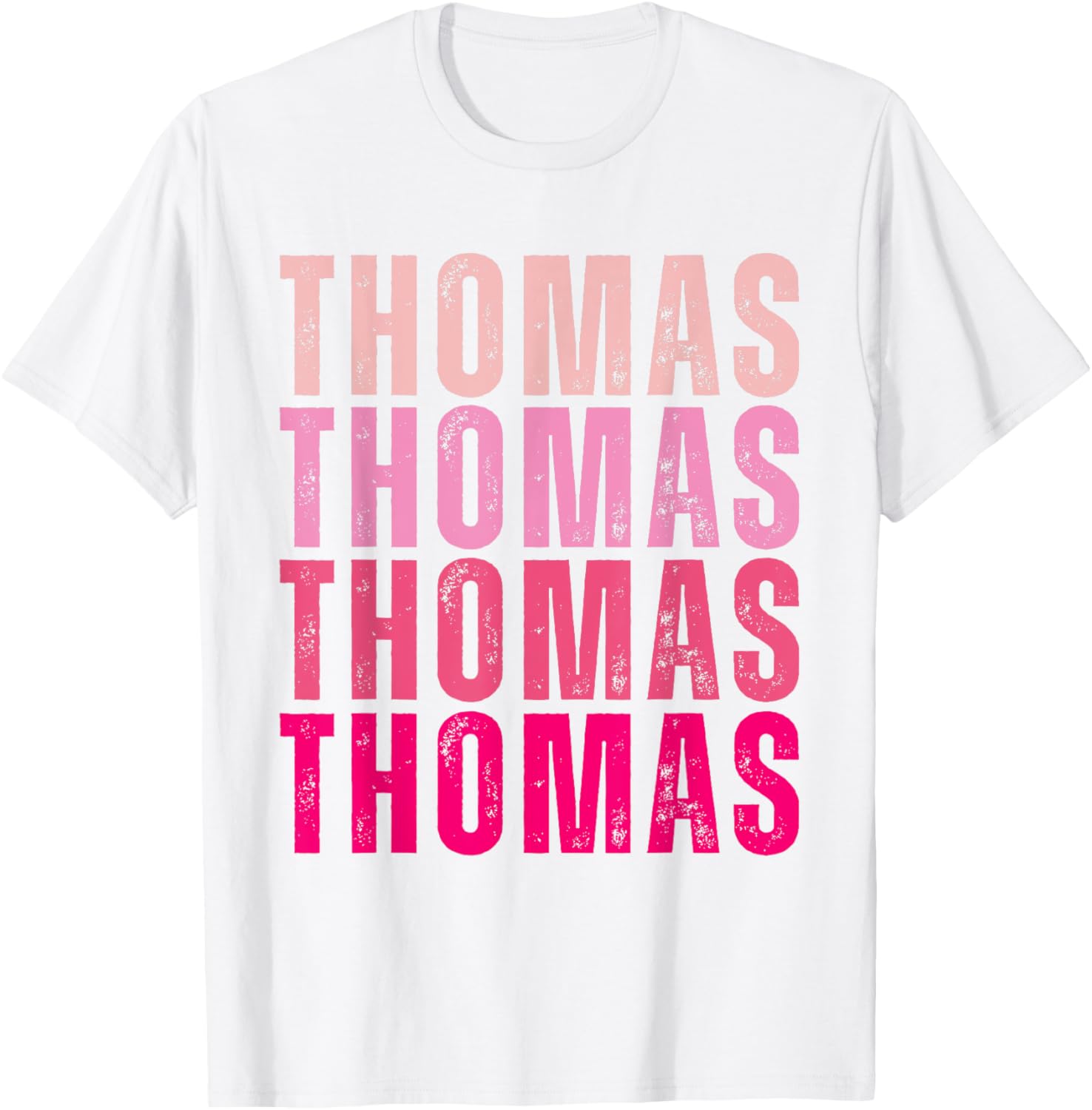 Personalized Thomas Vintage T-Shirt I Love Thomas Gift for Him - 4
