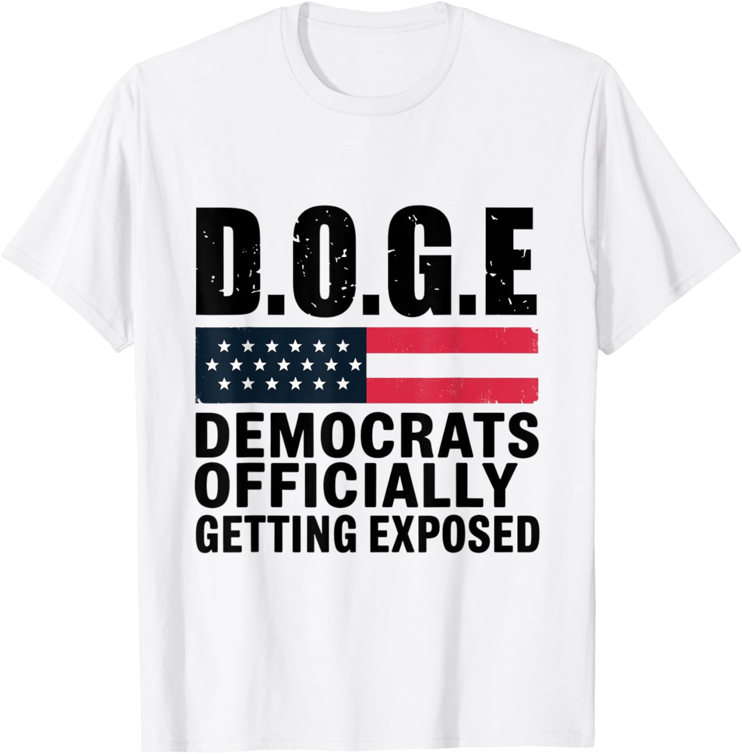 Funny DOGE Democrats Exposed T-Shirt for Fashionable Dog Lovers - 5