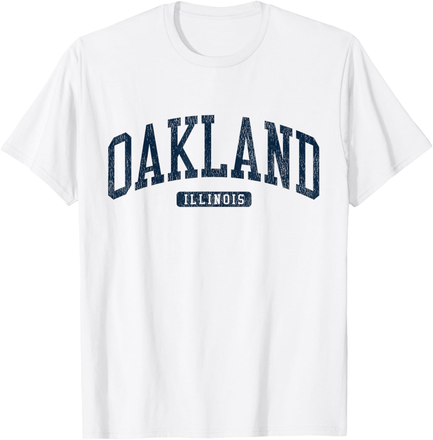 Oakland Illinois College University Blue T-Shirt for Comfort and Style - 4