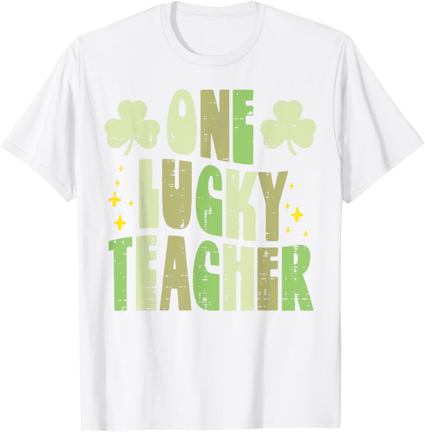 St Patricks Day One Lucky Teacher T-Shirt for Men and Women - 13