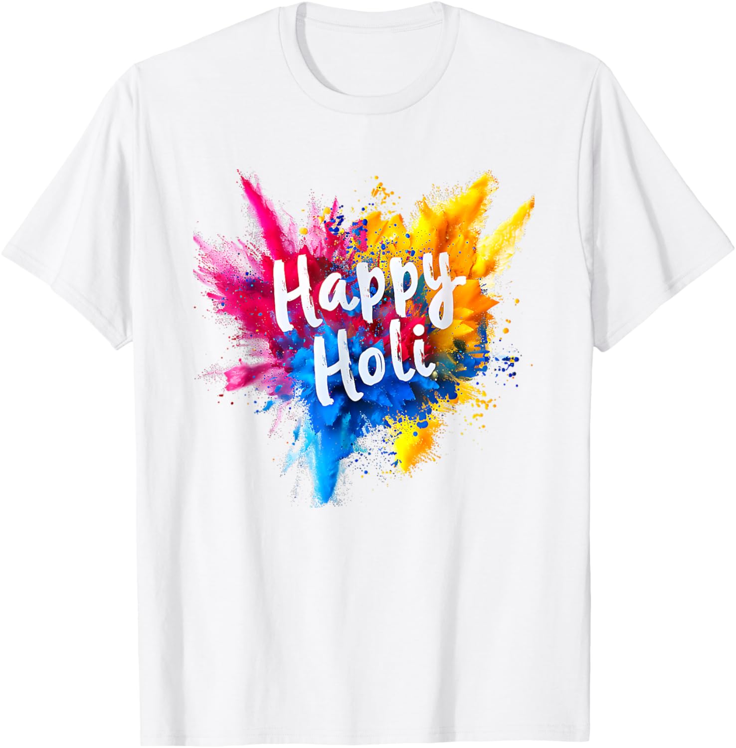 Happy Holi T-Shirt for Men, Women, and Kids - Colorful Hindu Gift - 4