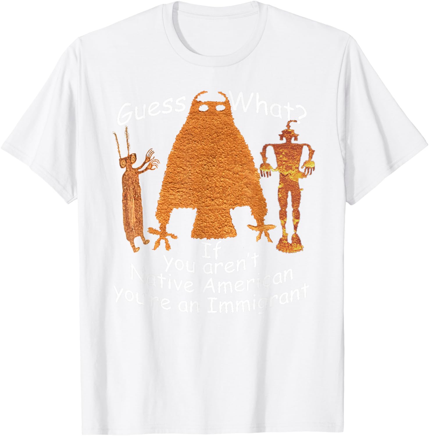 Native American Heritage Immigrant Petroglyph T-Shirt for Everyone - 7