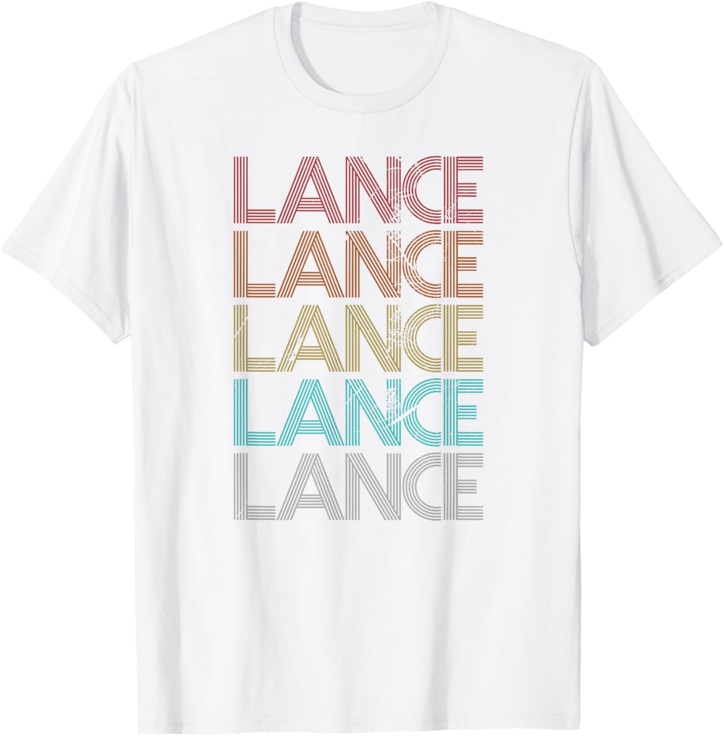 Retro Vintage Lance T-Shirt for Stylish Casual Wear in Soft Cotton - 19