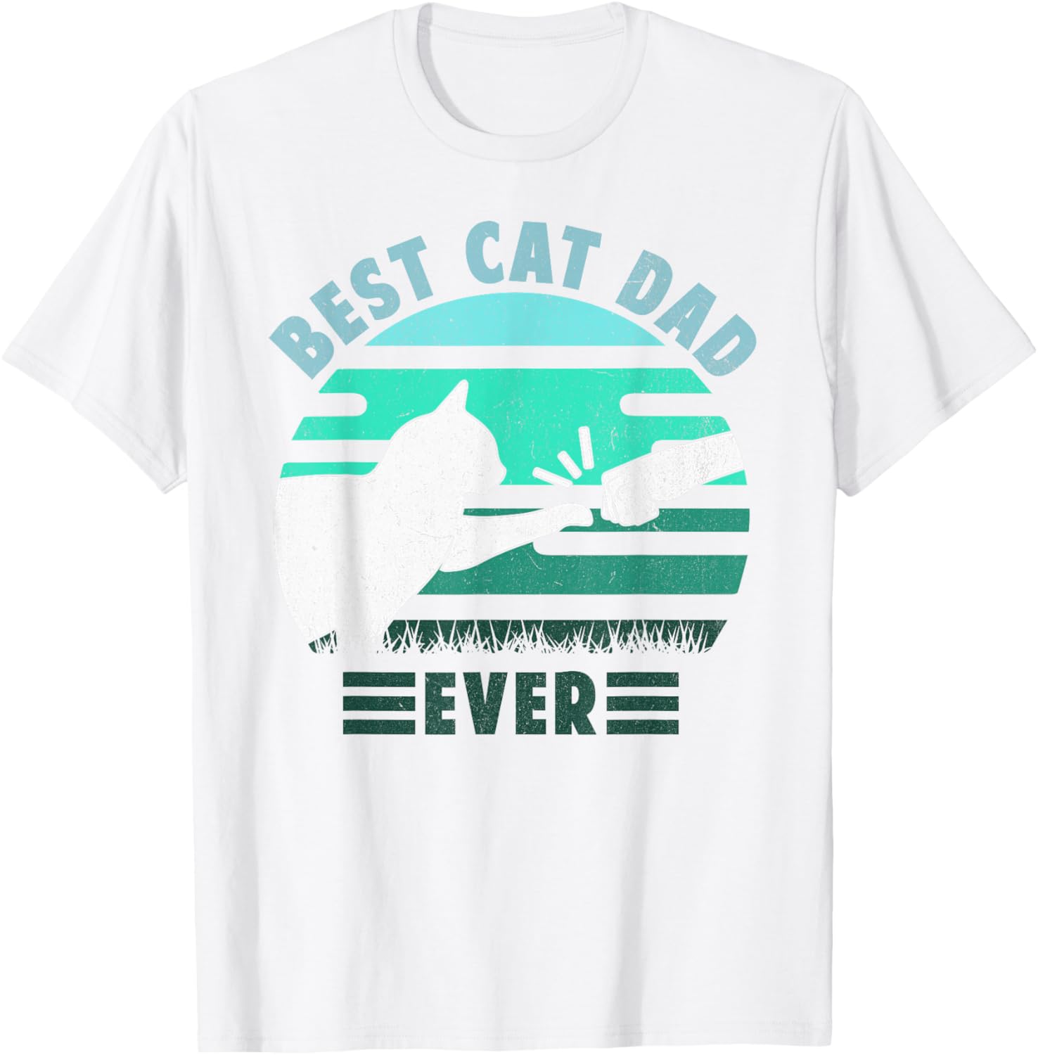 Best Cat Dad Ever Father's Day T-Shirt for Proud Cat Daddies - 26