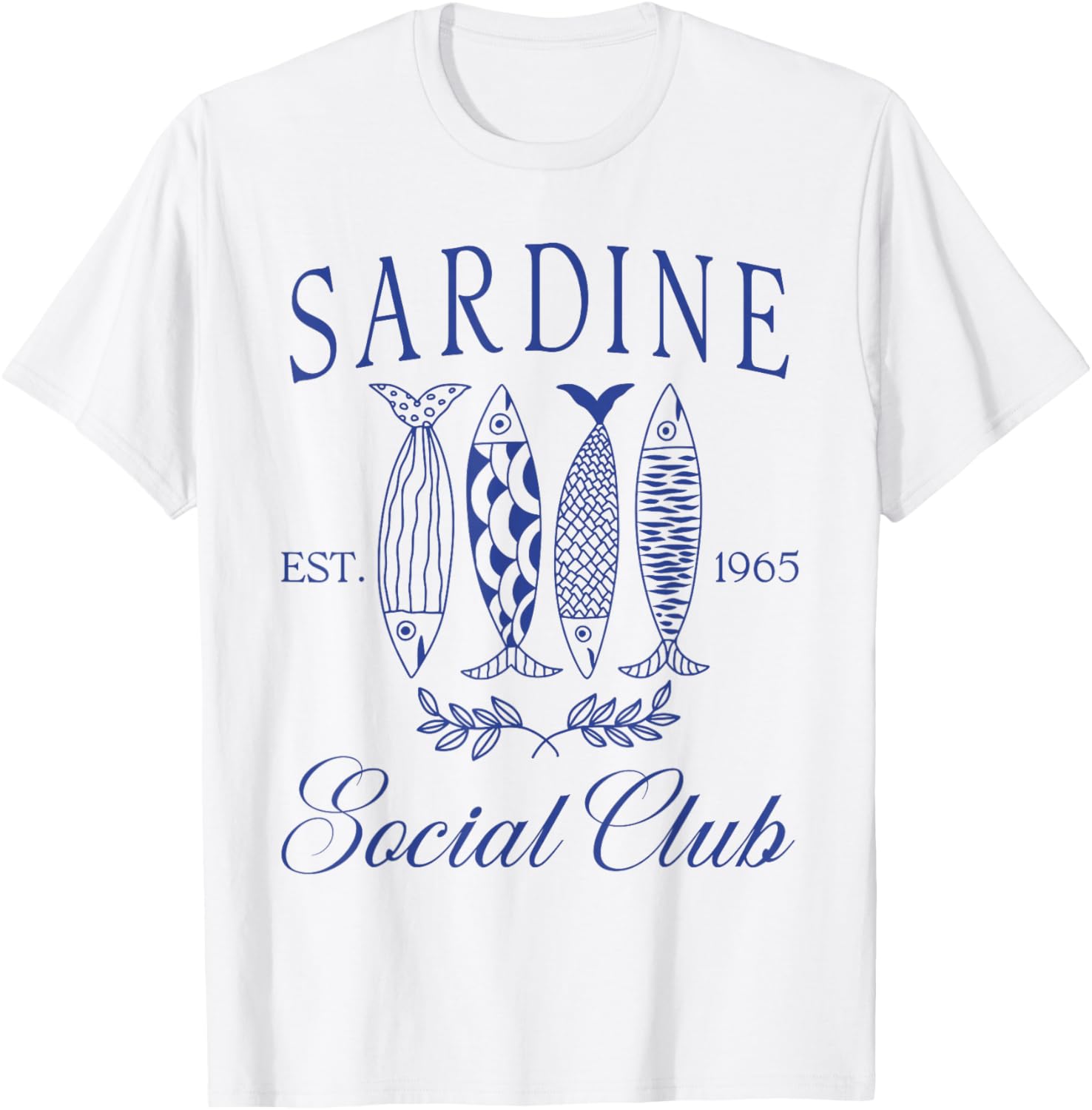 Sardine Social Club Sea Lover T-Shirt for Fish Enthusiasts and Friends - 2