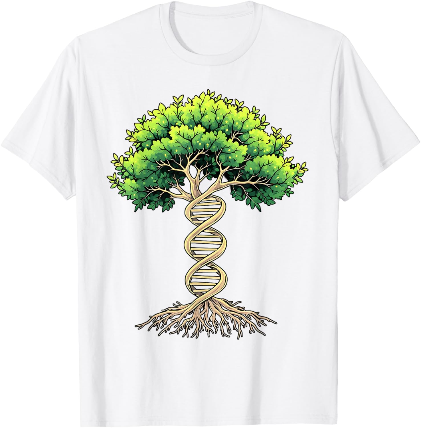 DNA Tree Life Science Nature T-Shirt for Science Lovers and Nature Fans - 20
