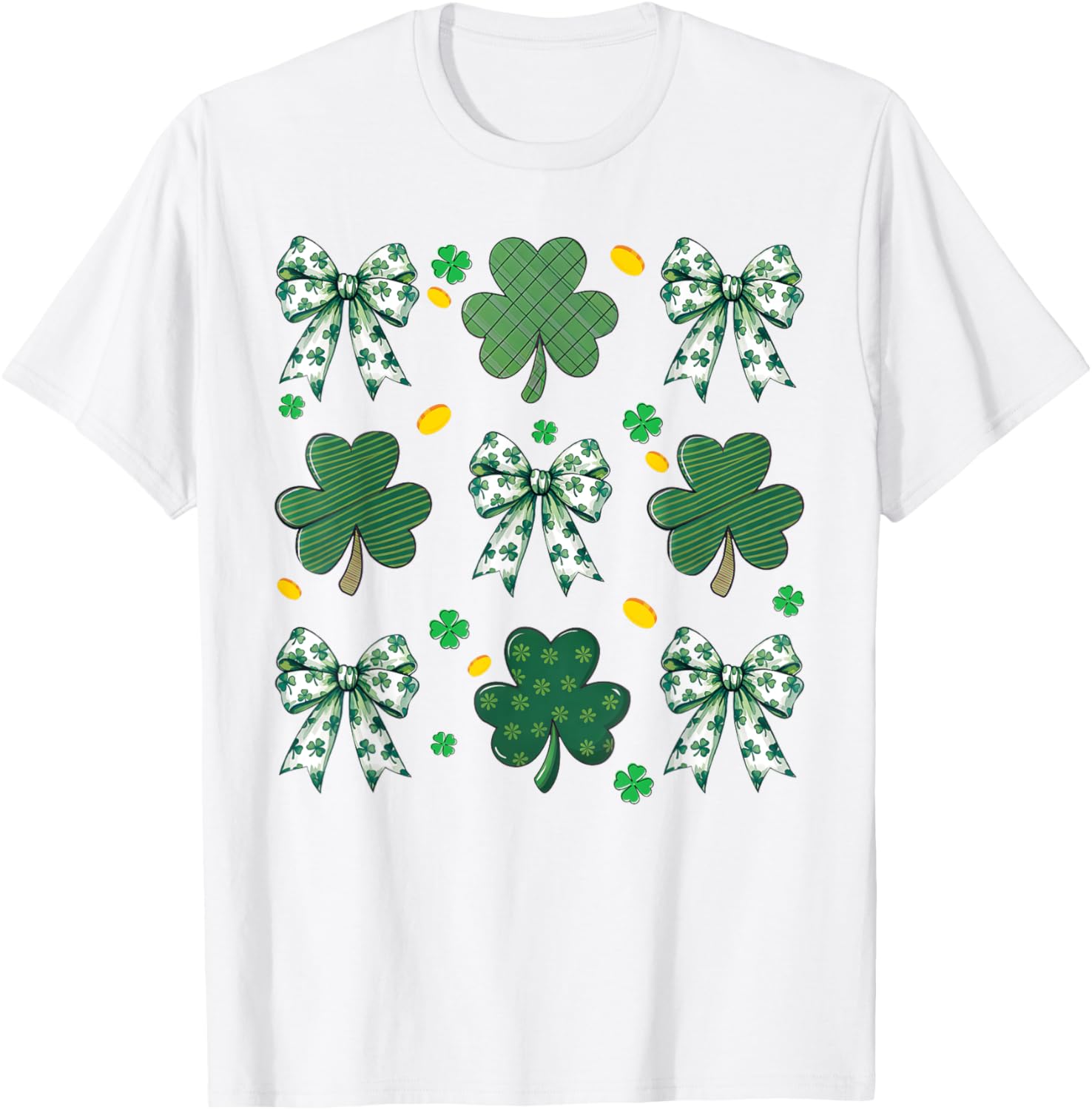 St. Patrick's Day Shamrock T-Shirt for Women - Fun Irish Girl Style - 3
