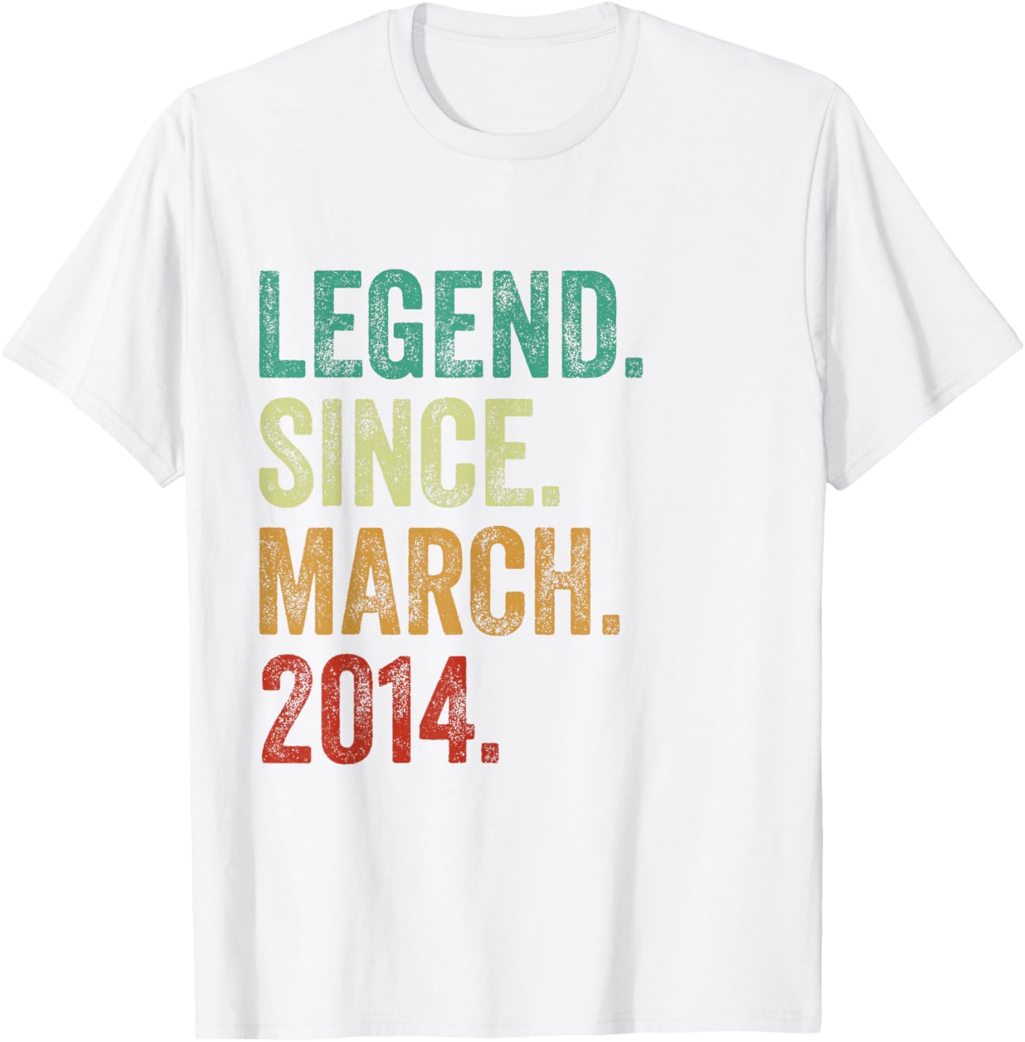 11th Birthday T-Shirt for Boys - 11 Years of Legend Since 2014 - 14