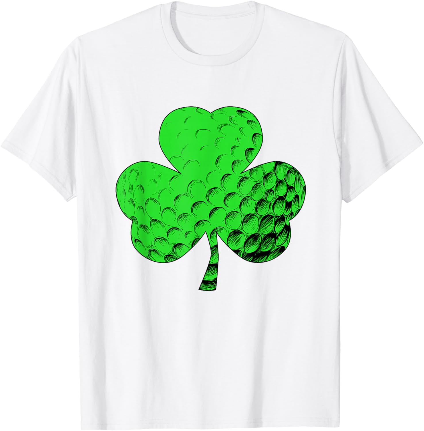Irish Shamrock Golfing T-Shirt for St. Patrick's Day Celebration - 8