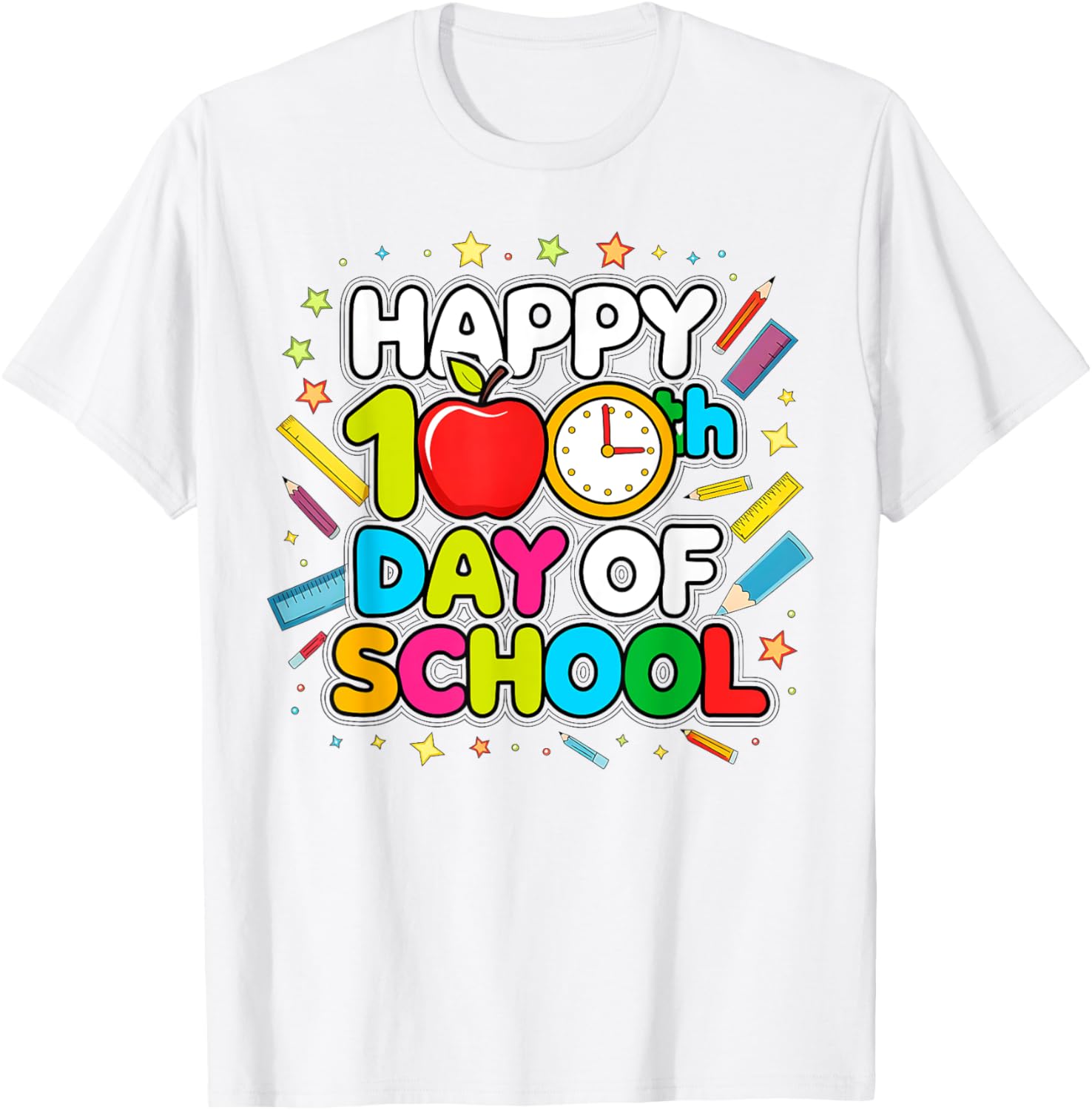 100 Days of School T-Shirt for Toddlers Perfect for Teachers and Students - 12