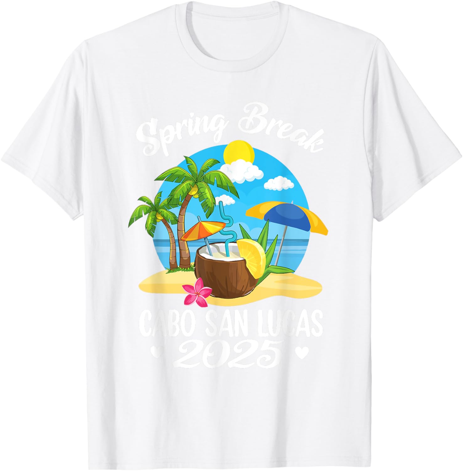 Cabo San Lucas 2025 Spring Break Family Beach T-Shirt for Vacation Fun - 6