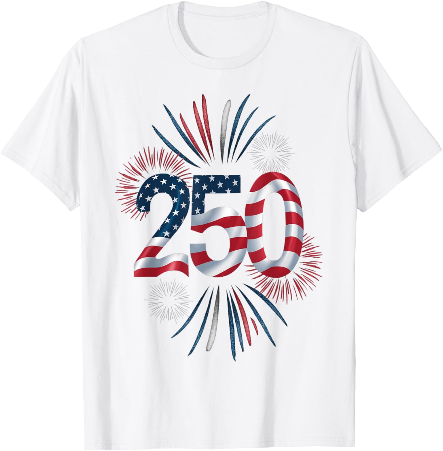 250th Anniversary July 4th T-Shirt – Celebrate USA 1776-2026 - 2