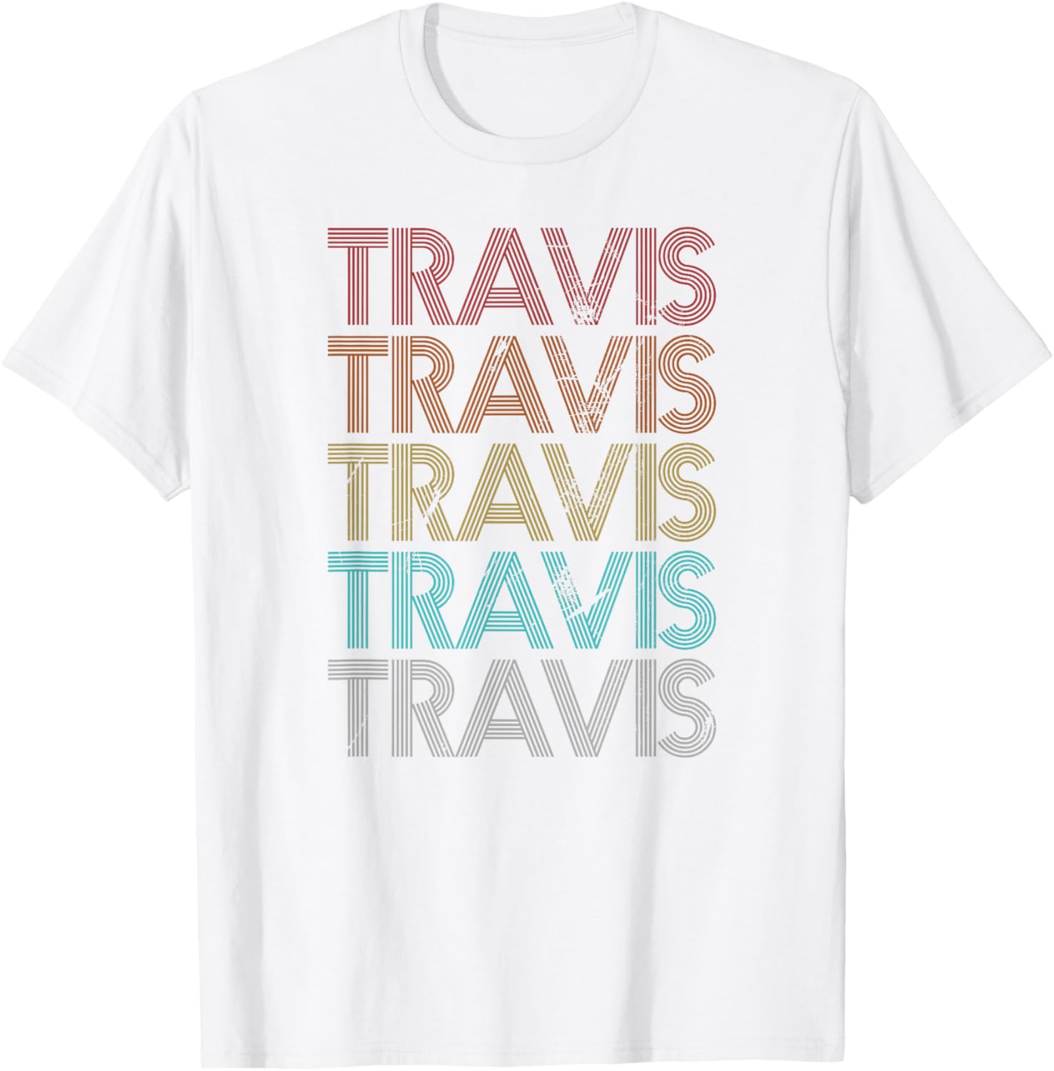 Retro Vintage Travis T-Shirt for Men and Women – Classic Style Wear - 21