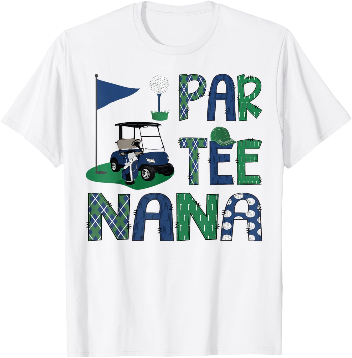Par-Tee Nana Golf Lover Birthday Family Matching T-Shirt Gift - 6