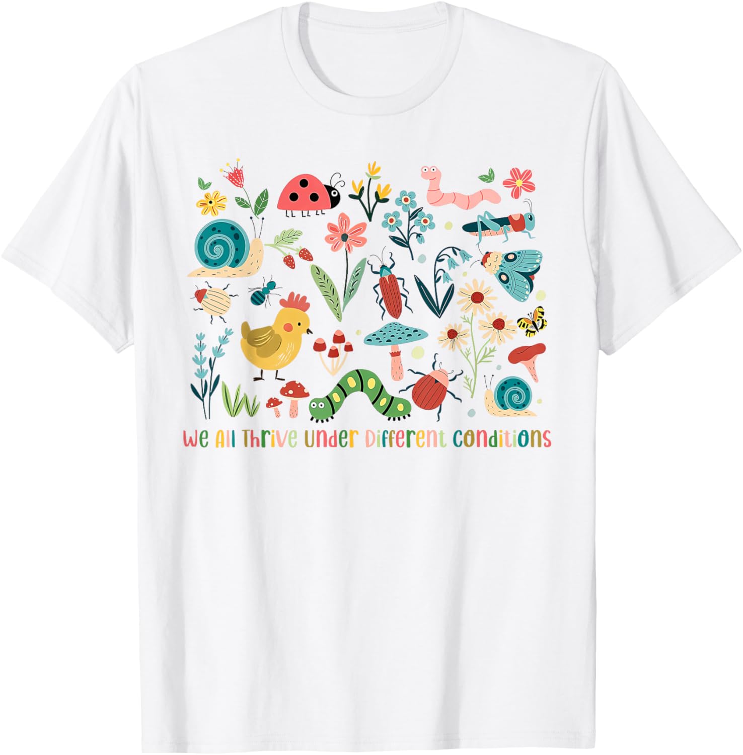 Neurodiversity SPED T-Shirt Celebrating Different Strengths and Styles - 17
