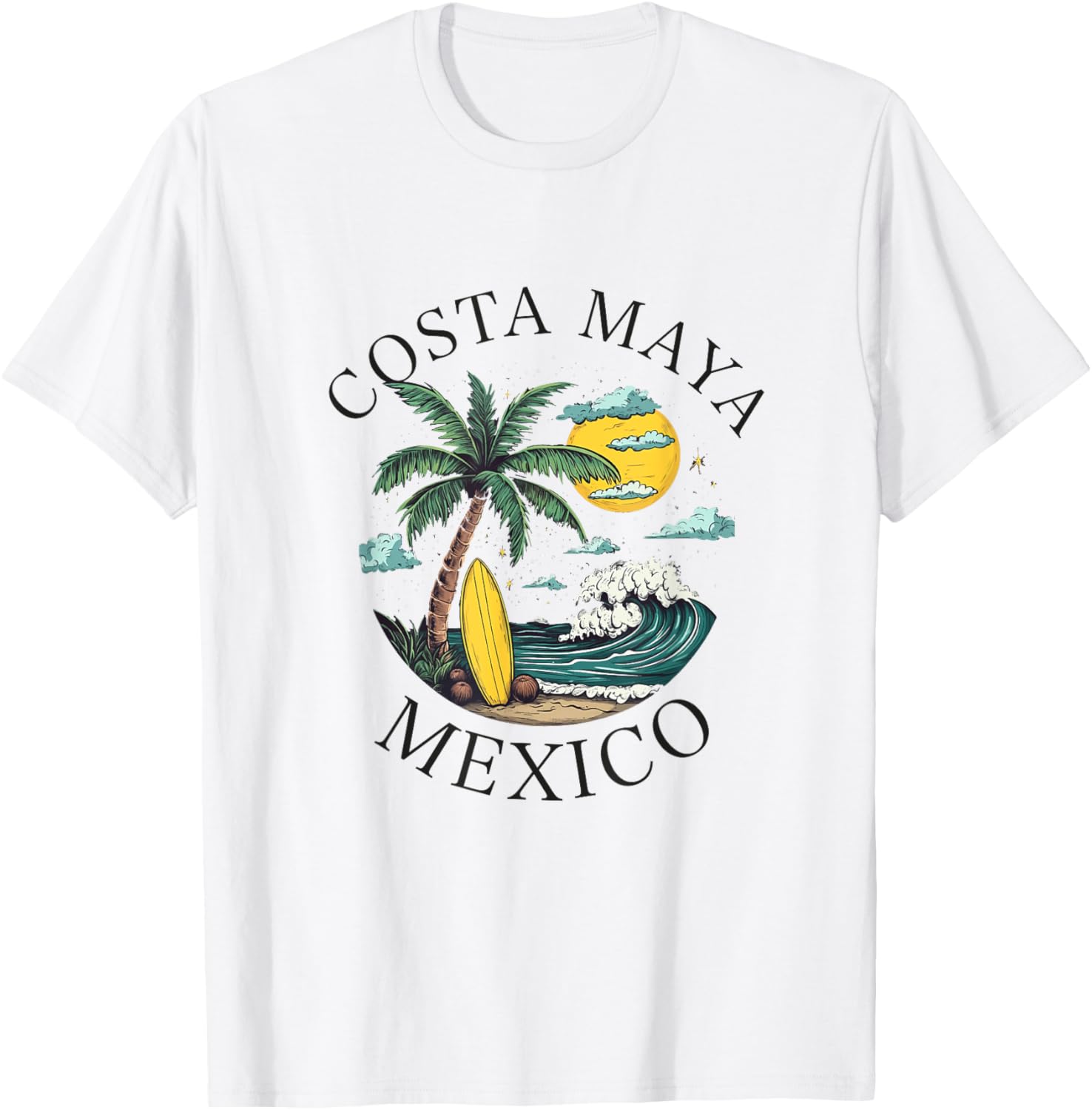 Costa Maya Mexico Souvenir T-Shirt for Men, Women, Girls, and Boys - 3