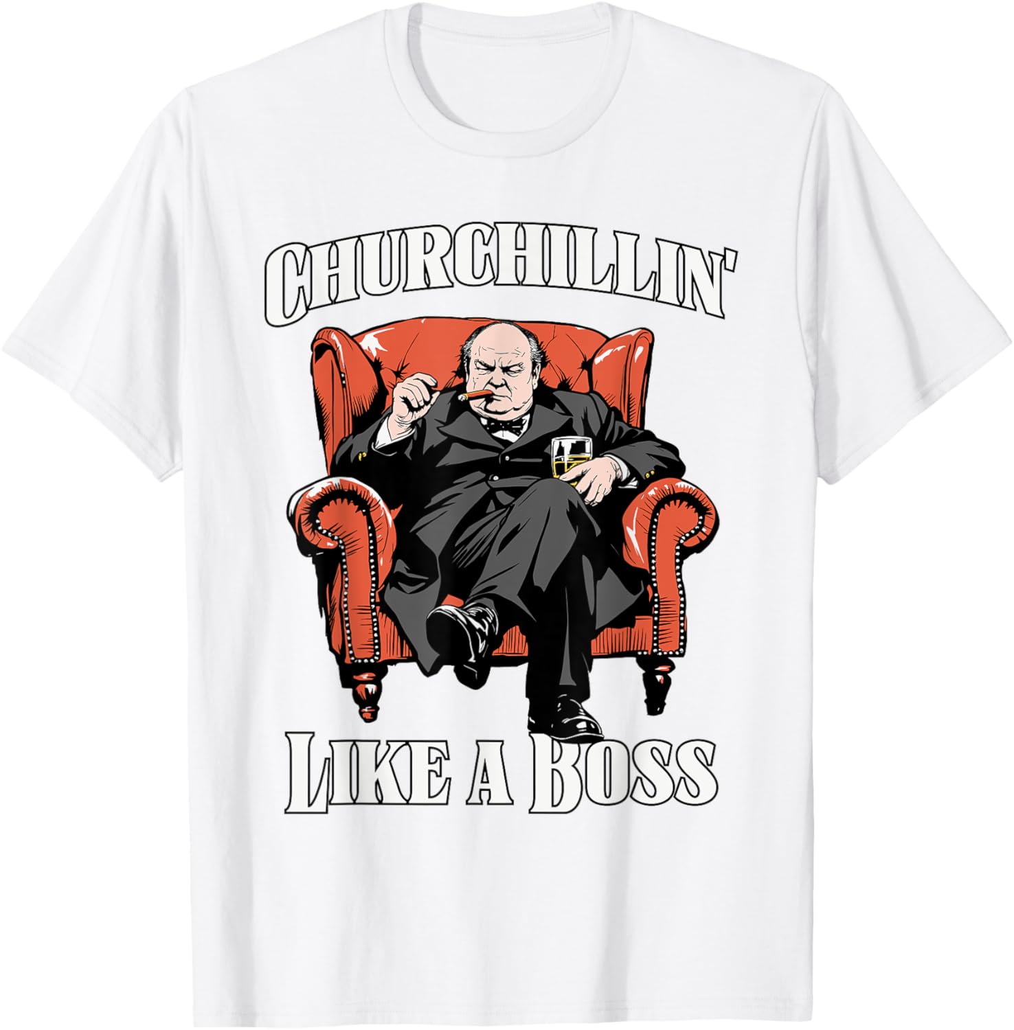 Winston Churchill Battle of Britain History T-Shirt for History Lovers - 3