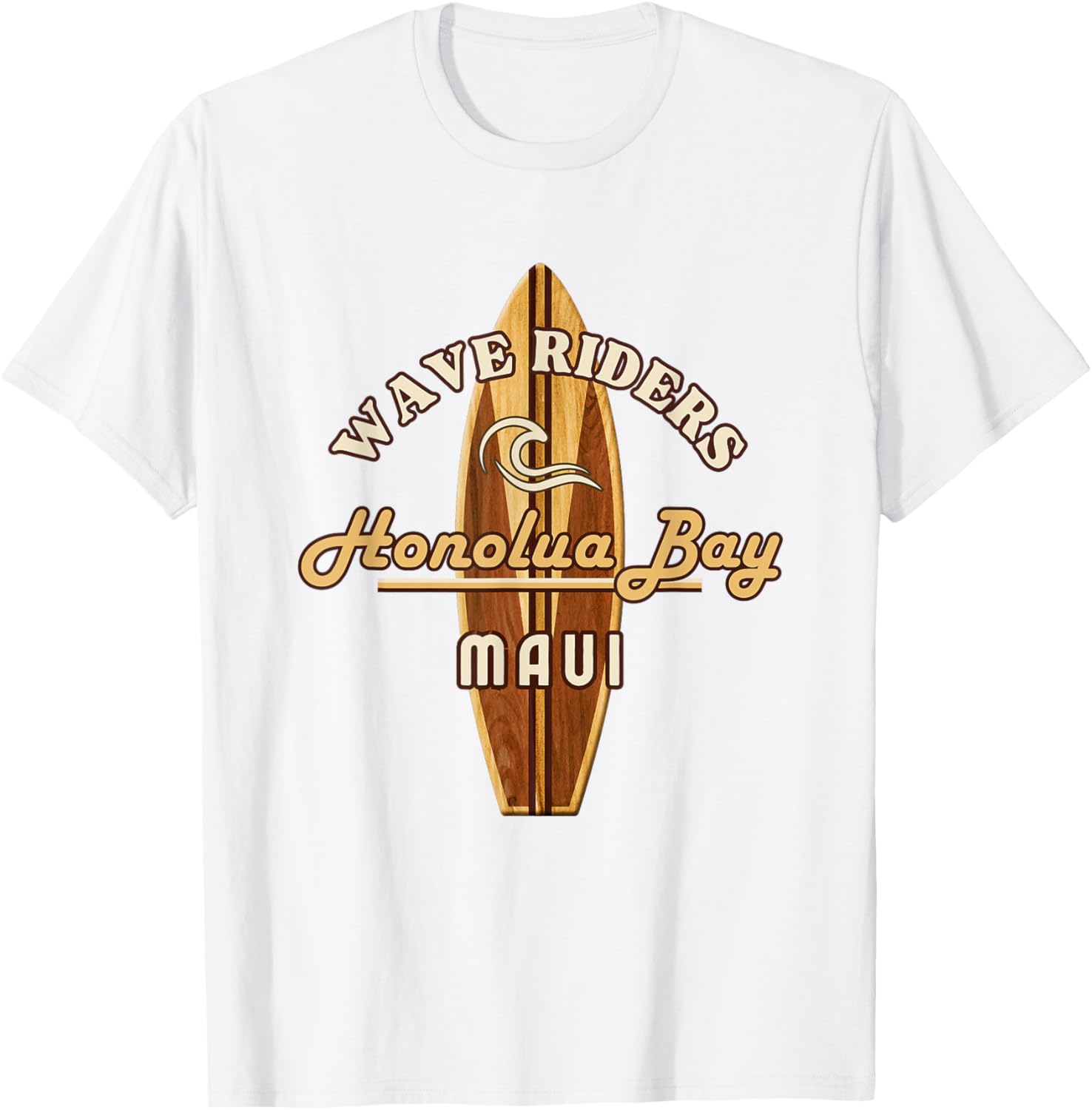 Surf Honolua Bay Maui Vacation T-Shirt for Surf Lovers and Beach Fun - 16