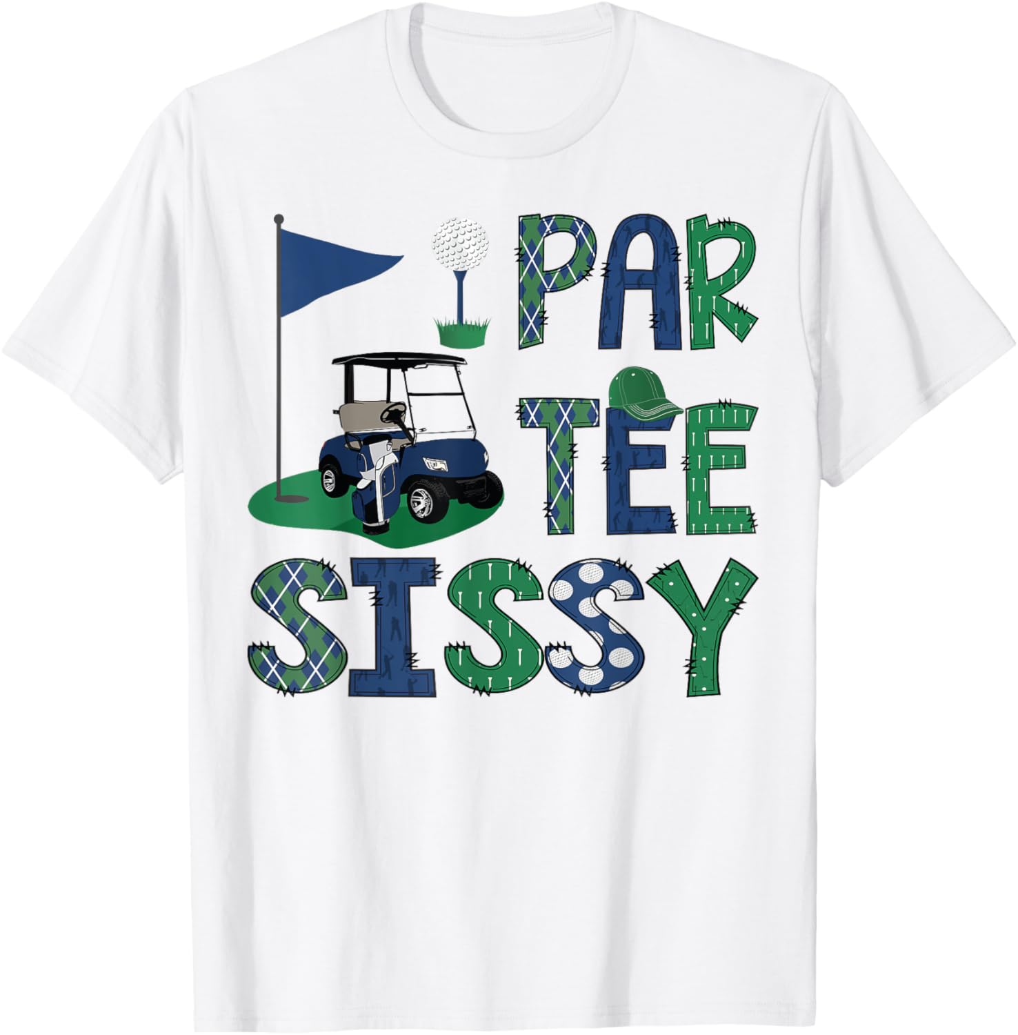 Par-Tee Sissy Golf Lover Family Matching T-Shirt for Birthday Fun - 5