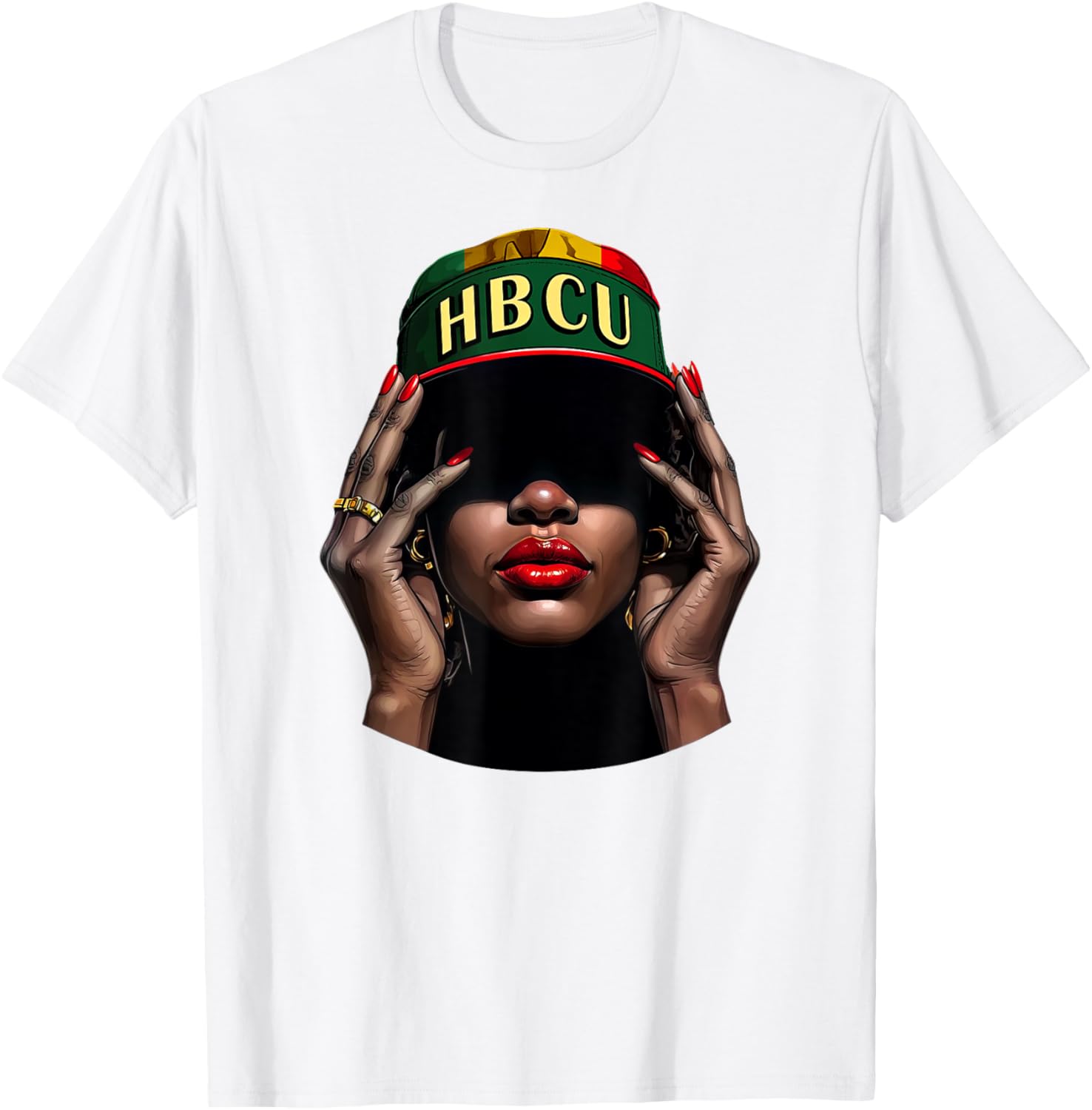 HBCU Beautiful Black Educated Girl Black History Month T-Shirt - 16