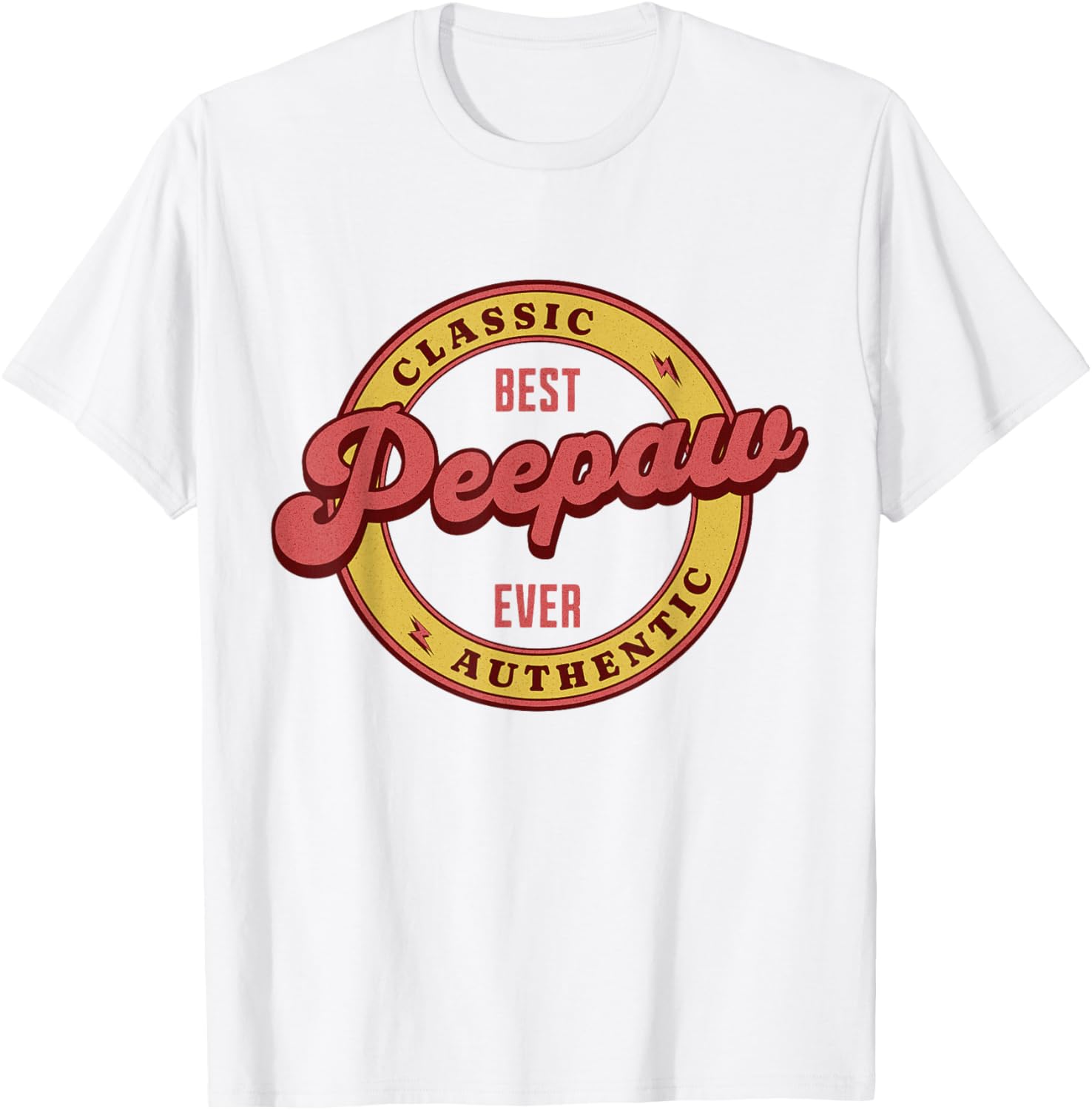 Best Peepaw Ever Retro Grandpa T-Shirt Perfect for Father's Day Gift - 2