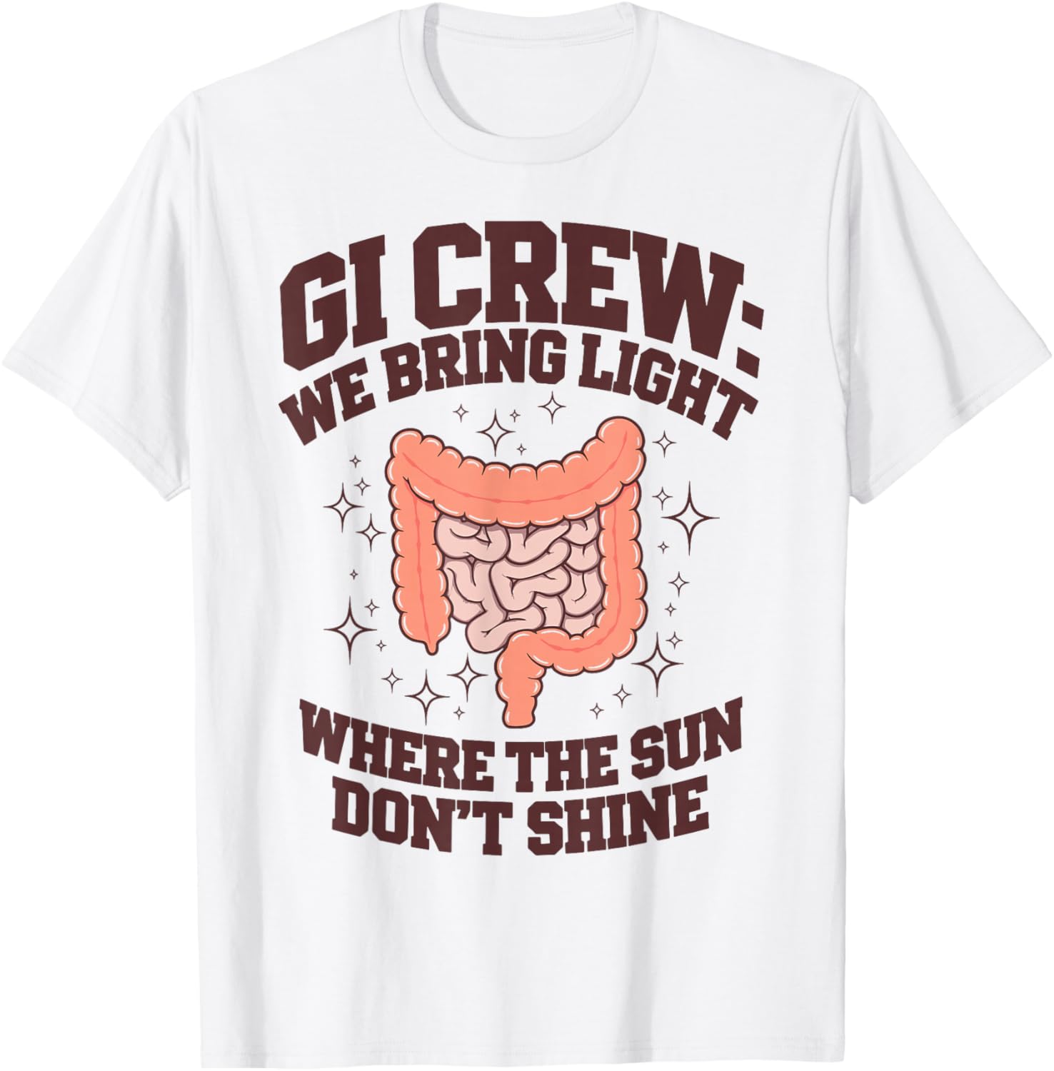 Gi Crew Gastroenterology Endoscopy Nurse T-Shirt for Medical Professionals - 1