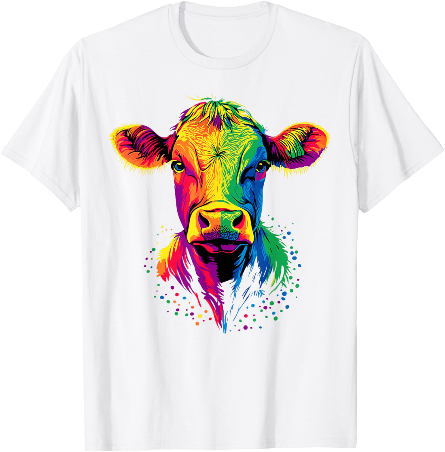 Cute Cow T-Shirt for Vegan Farmers Ideal for Cattle Lovers and Kids - 5