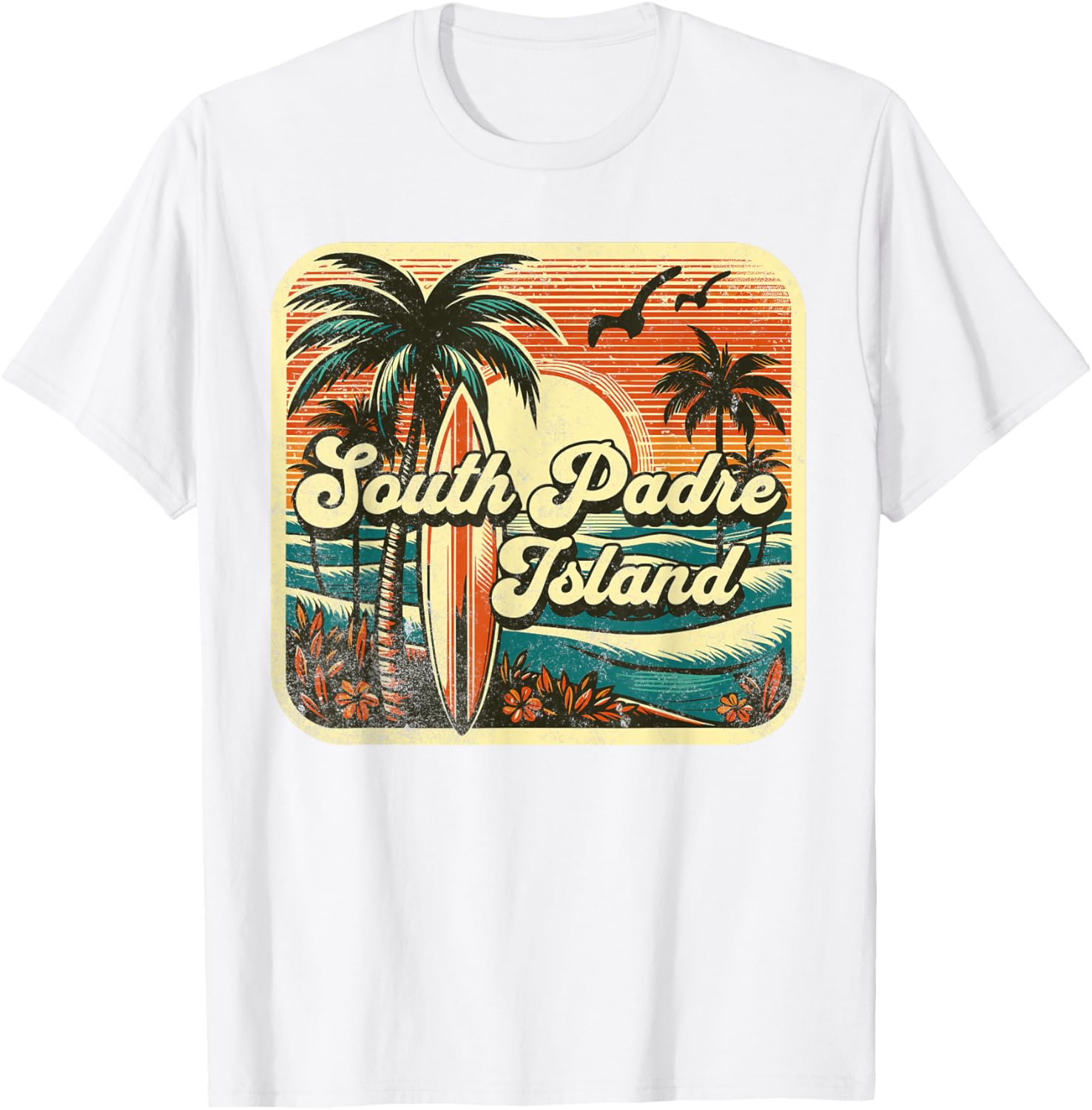 South Padre Island T-Shirt for Beach Lovers - Casual Summer Style - 13