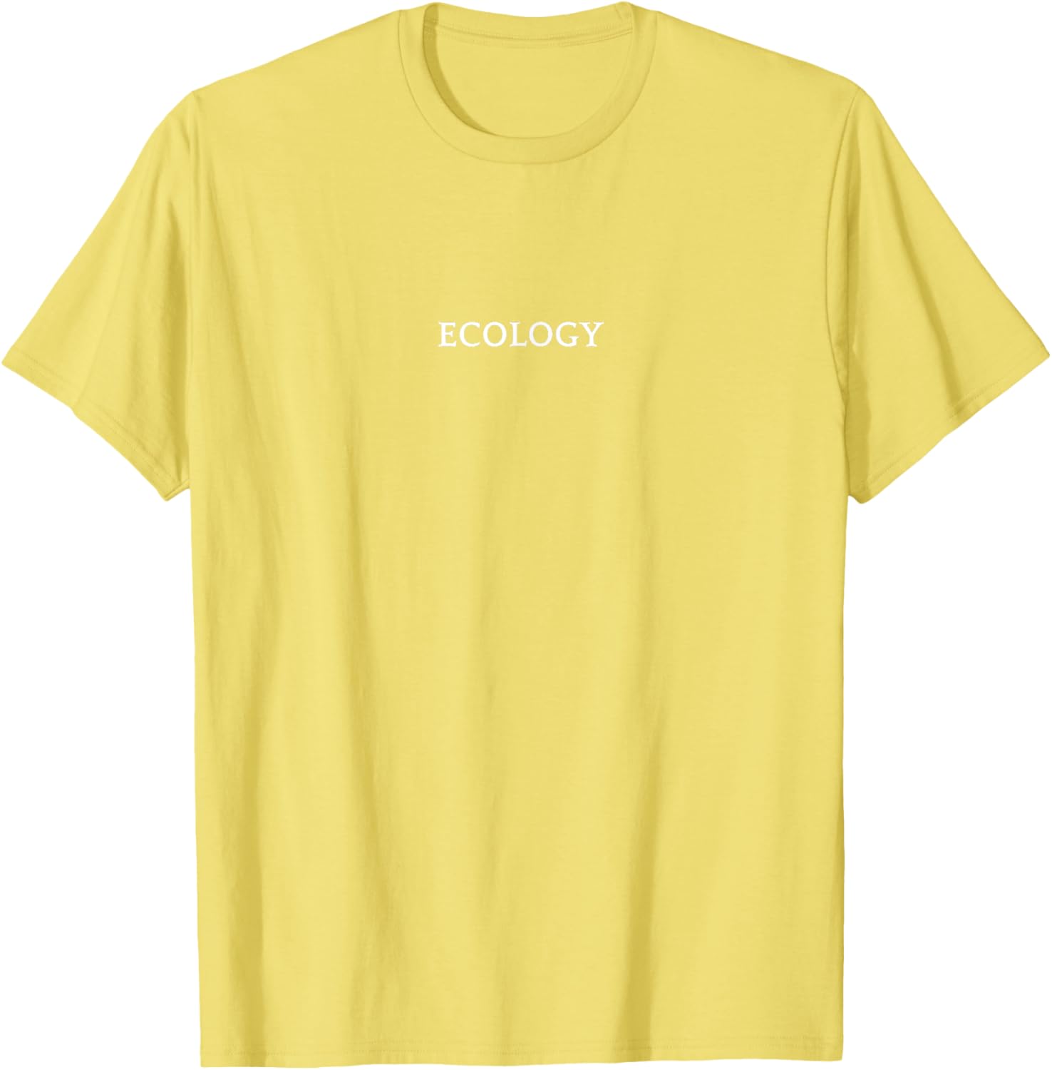 Eco-Friendly Ecology English Word T-Shirt for Nature Lovers - 27