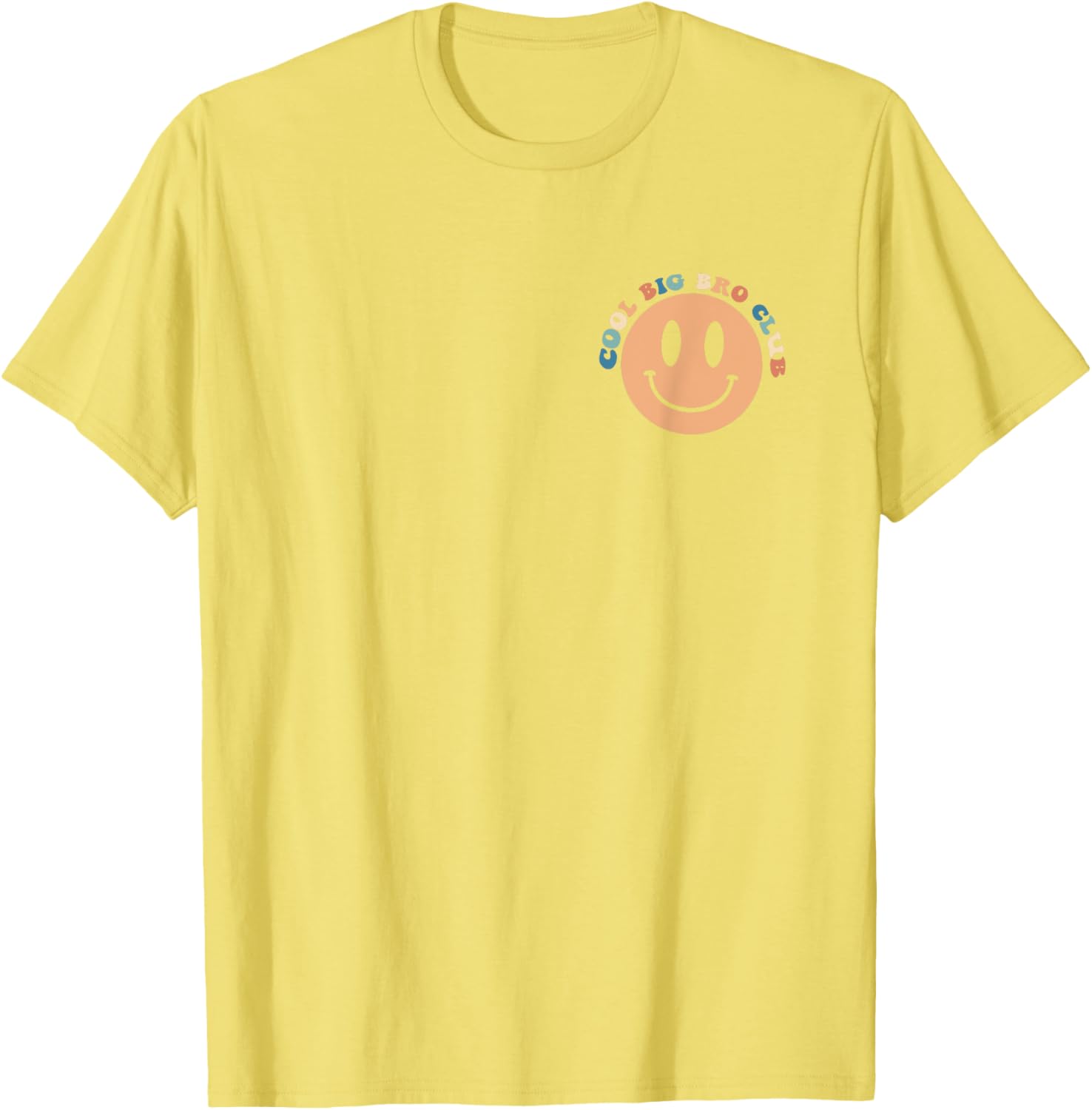 Cool Big Brother Club Groovy Leveling Up T-Shirt for Fun Siblings - 22