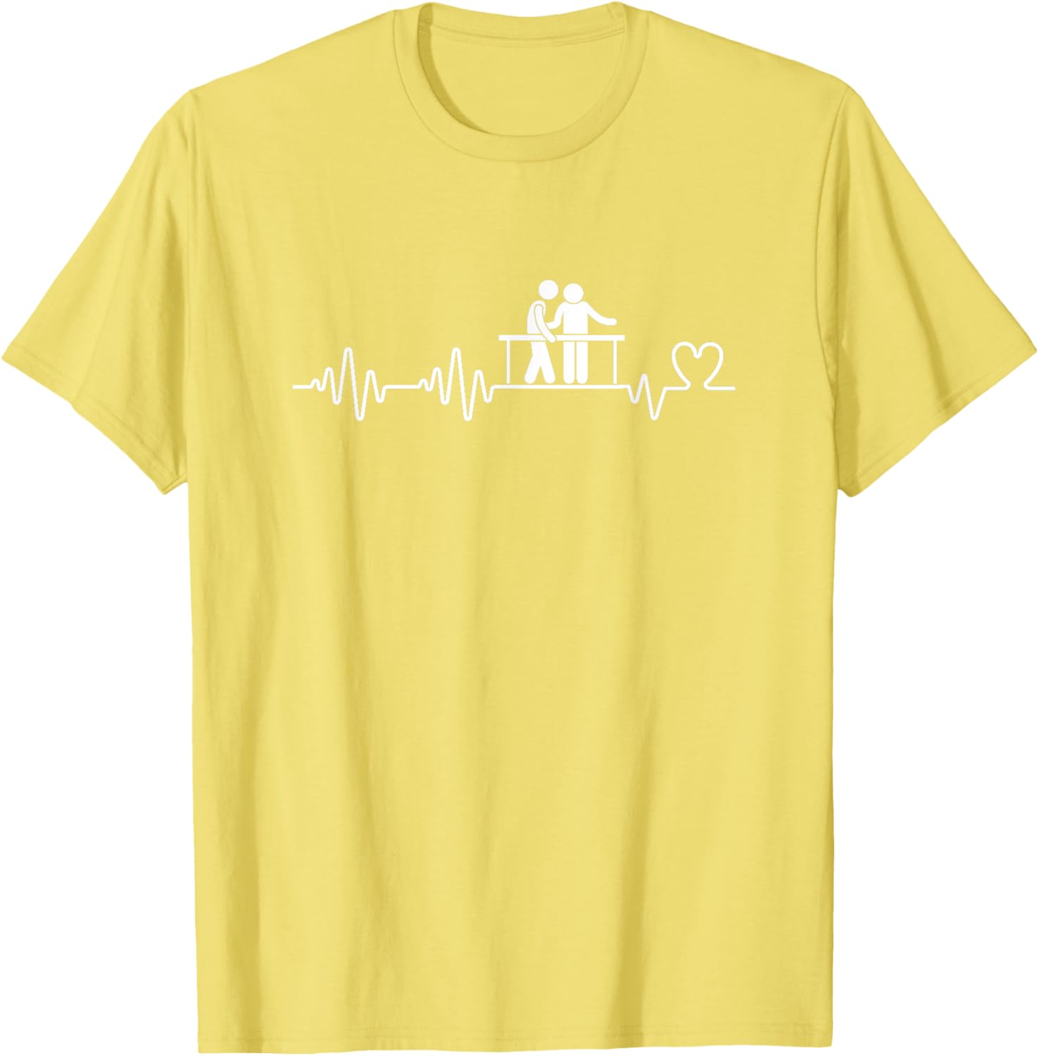 Funny Physical Therapist Heartbeat Man T-Shirt for Therapy Lovers - 13