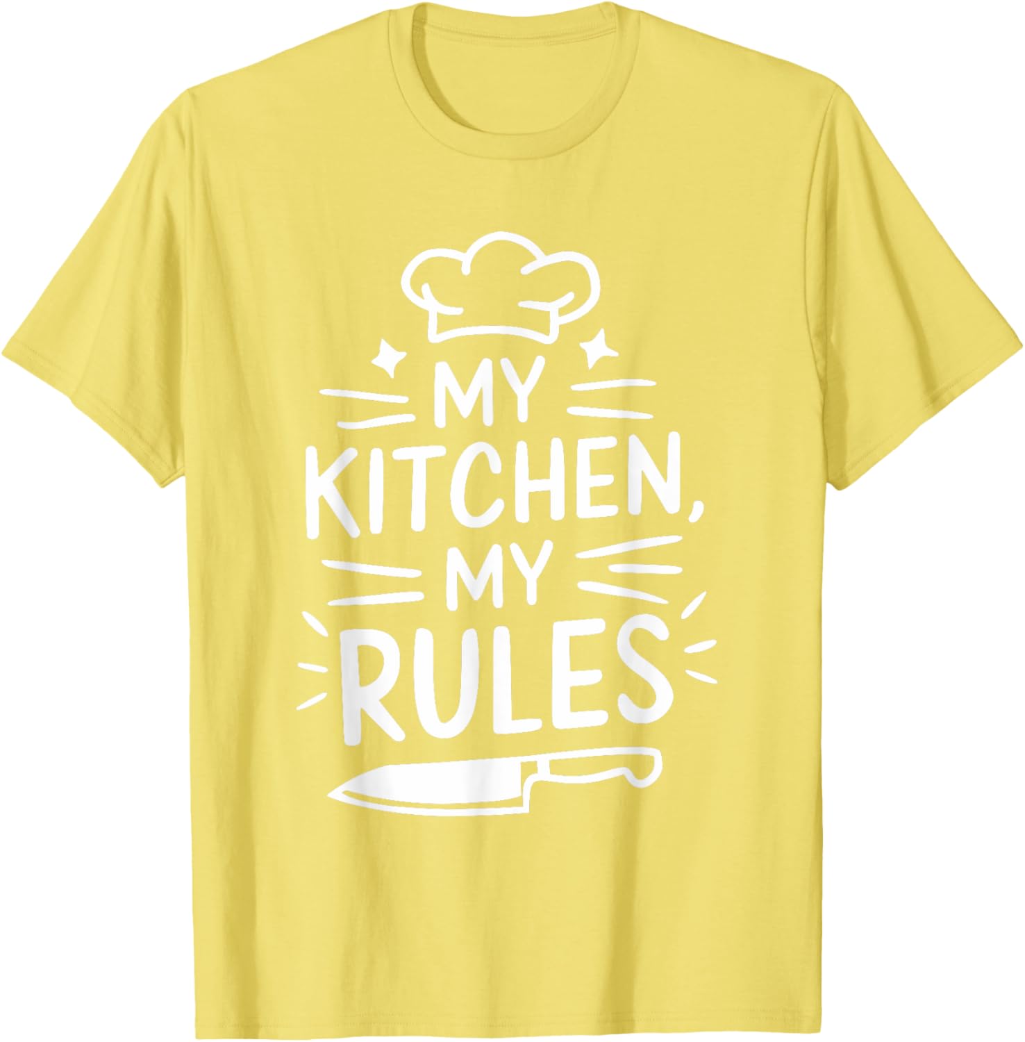 My Kitchen My Rules Chef T-Shirt for Cooking Enthusiasts - 20