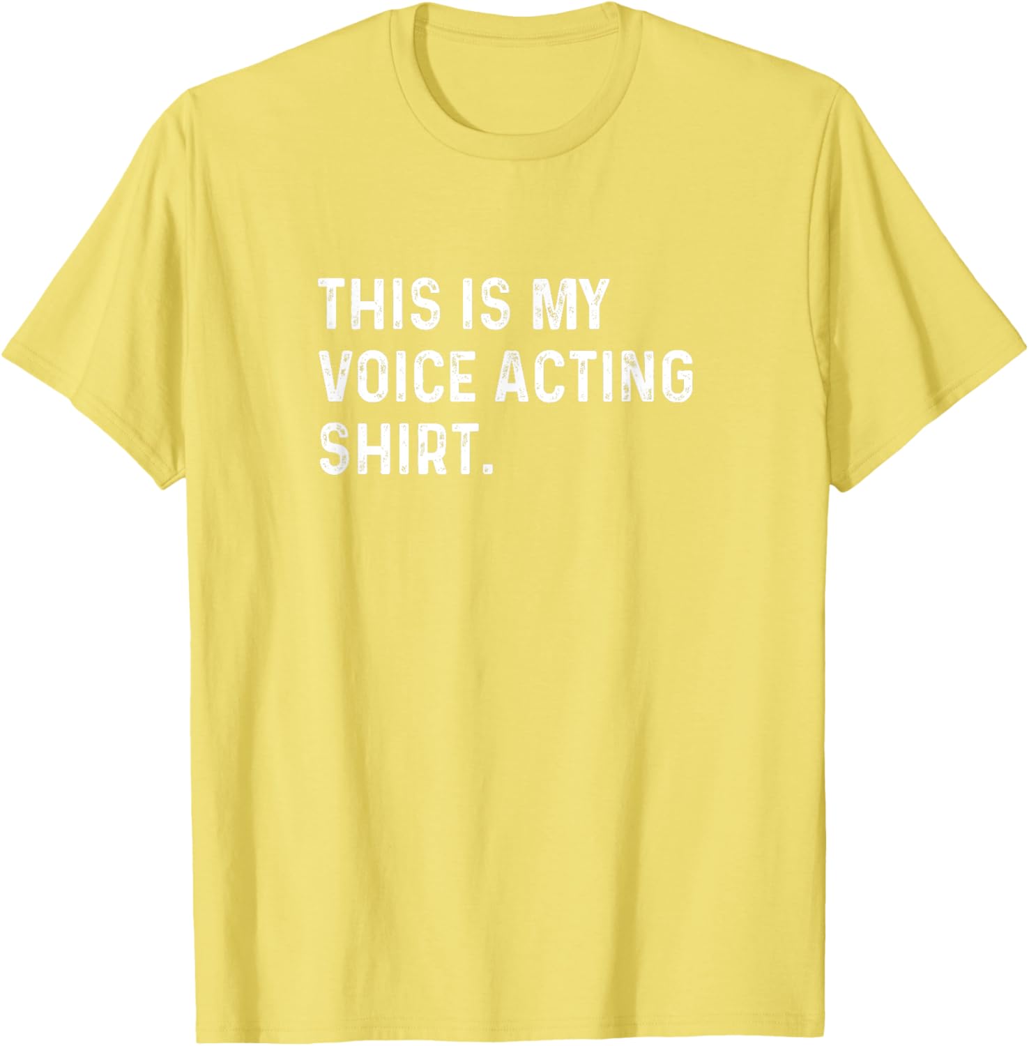 Voice Acting T-Shirt for Actors and Vloggers - Fun Apparel Gift - 17