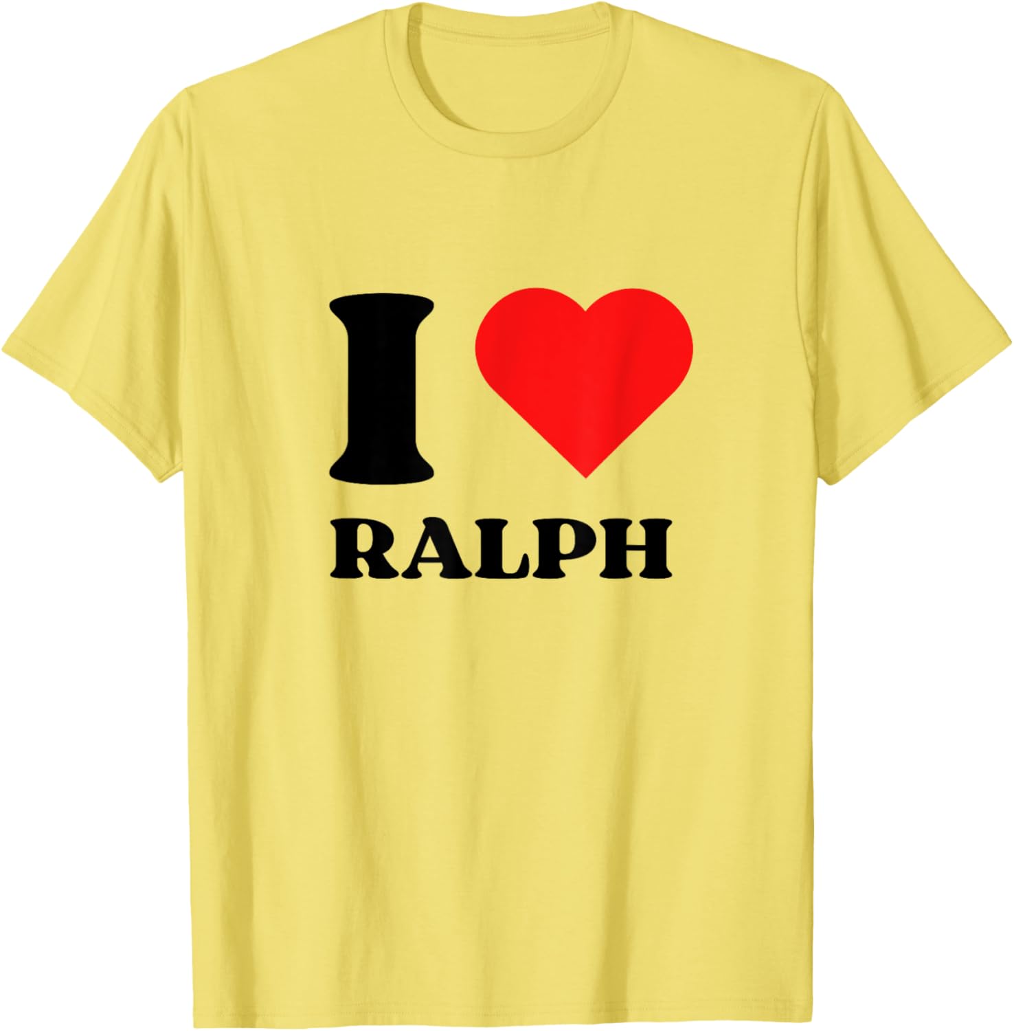 I Love Ralph Y2K Valentine’s Day T-Shirt for Trendy Couples and Fans - 1