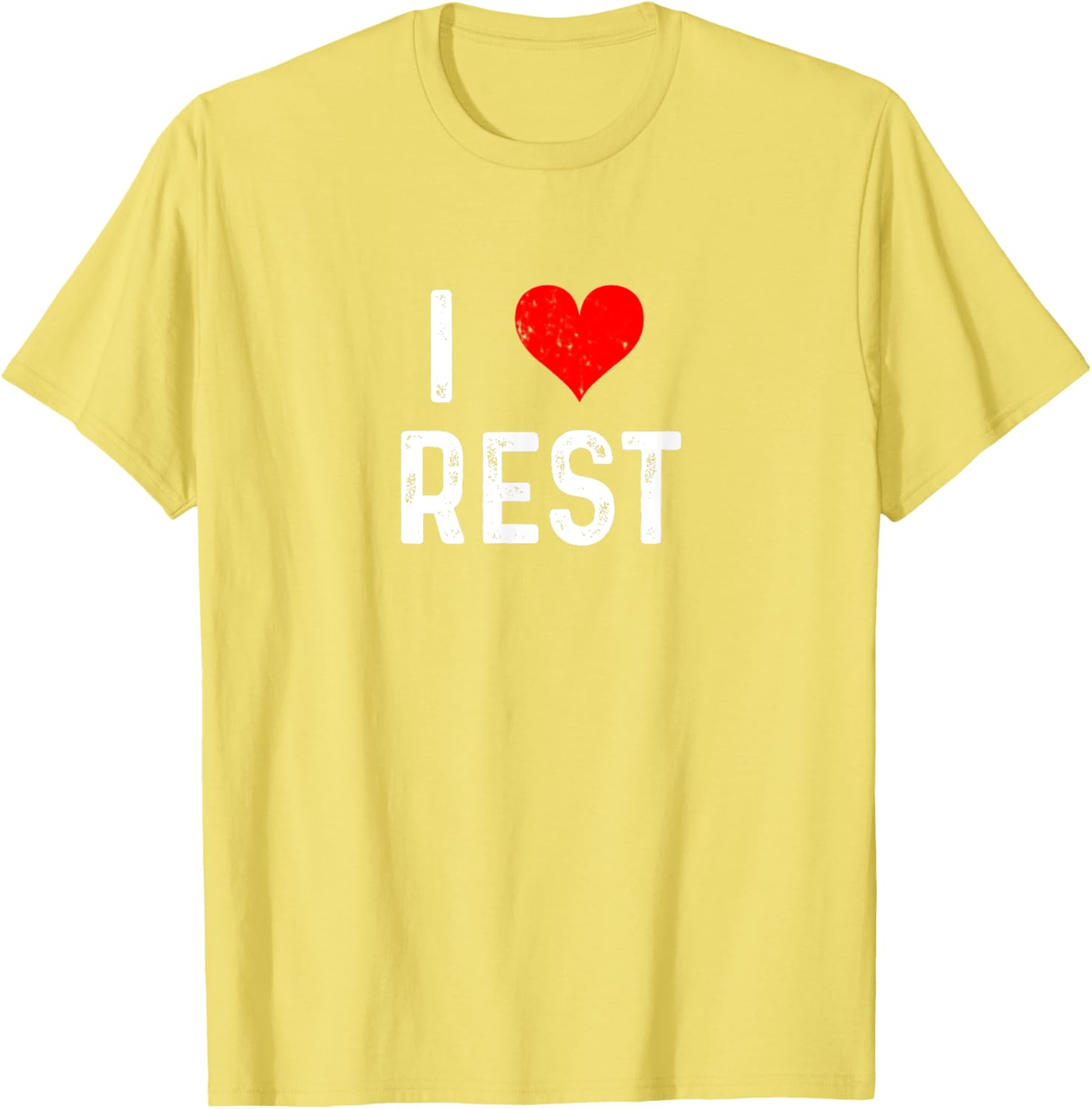 I Love Rest Heart Relaxing Sleep T-Shirt for Comfort Lovers - 10