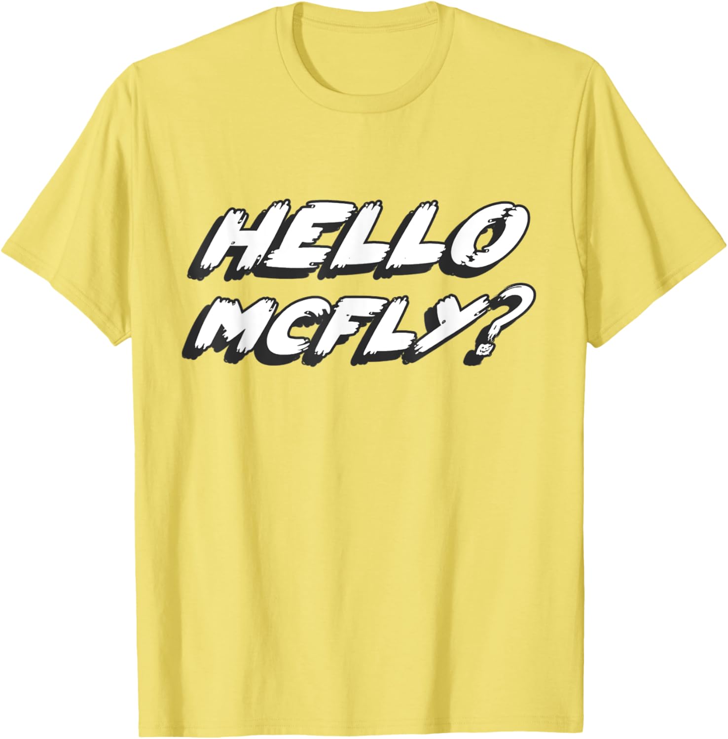 Hello Mcfly 1980s Retro T-Shirt for Nostalgic Fashion Lovers - 10