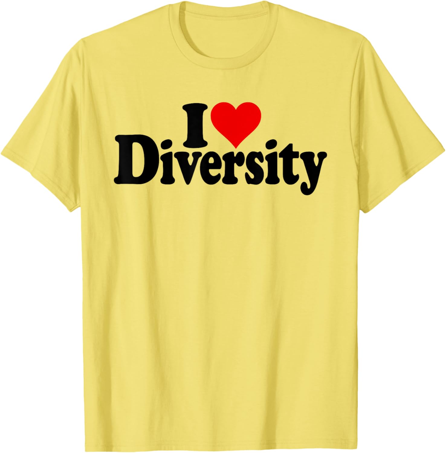 I Love Heart Diversity Strength in Diversity T-Shirt for All Occasions - 5