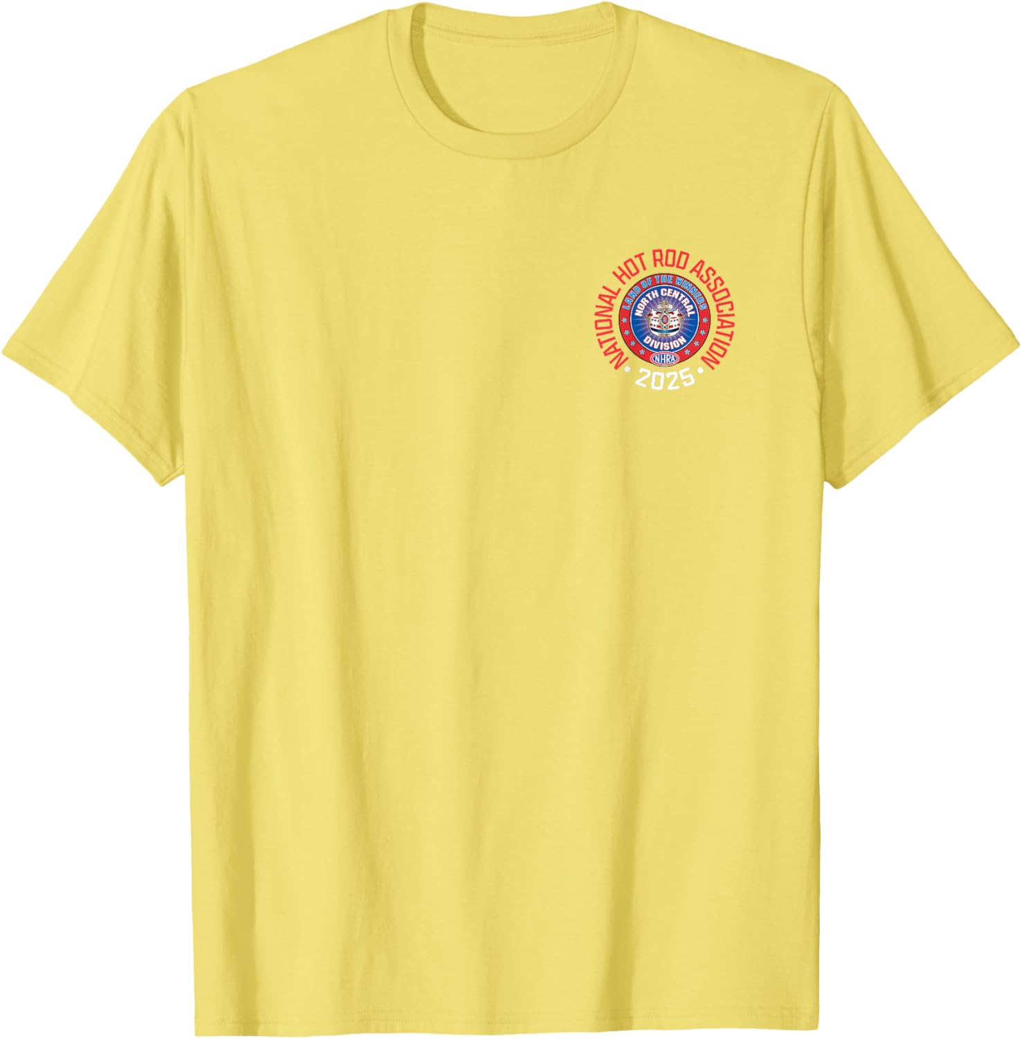 NHRA North Central Division Circle Logo T-Shirt for Racing Fans - 11