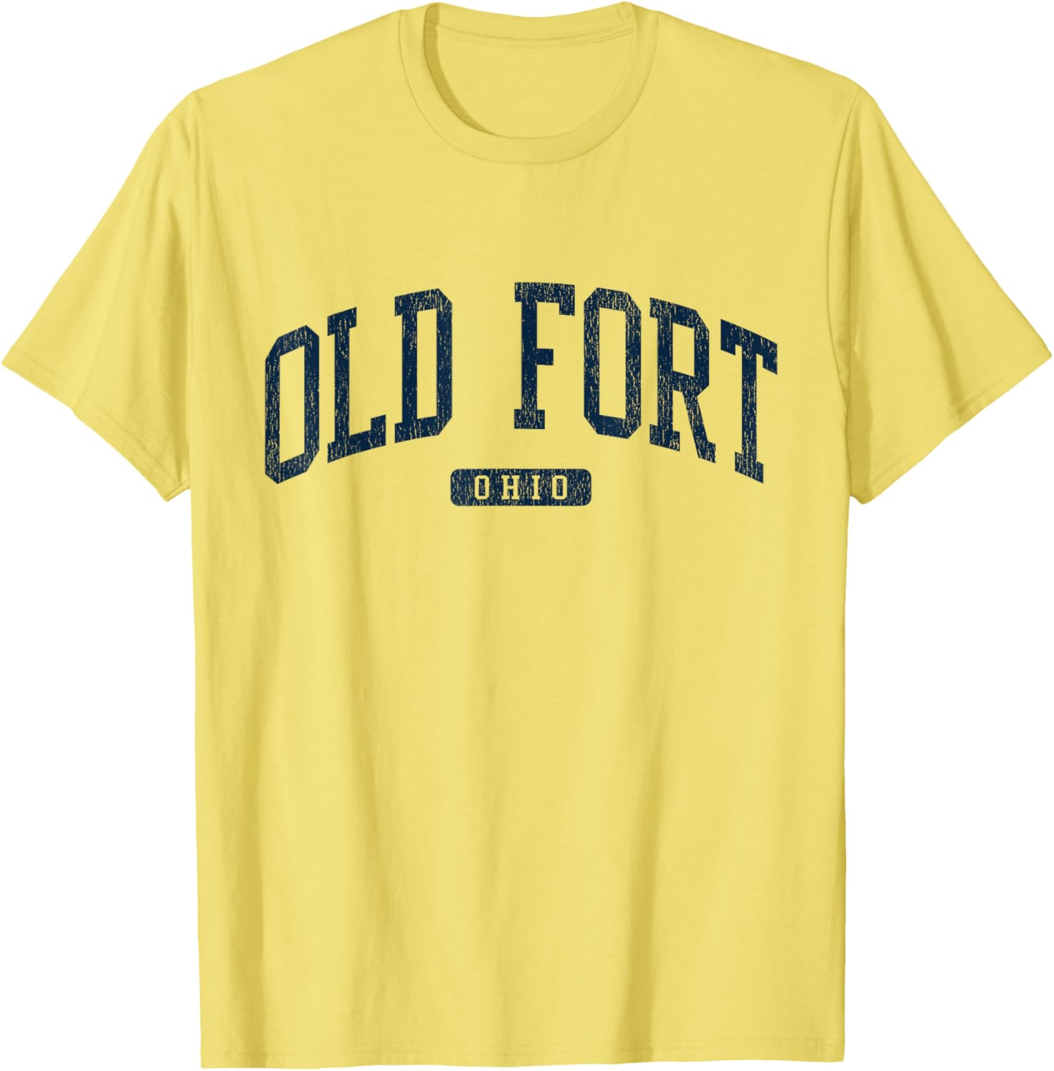 Old Fort Ohio College Style Blue T-Shirt for Comfort and Style - 10