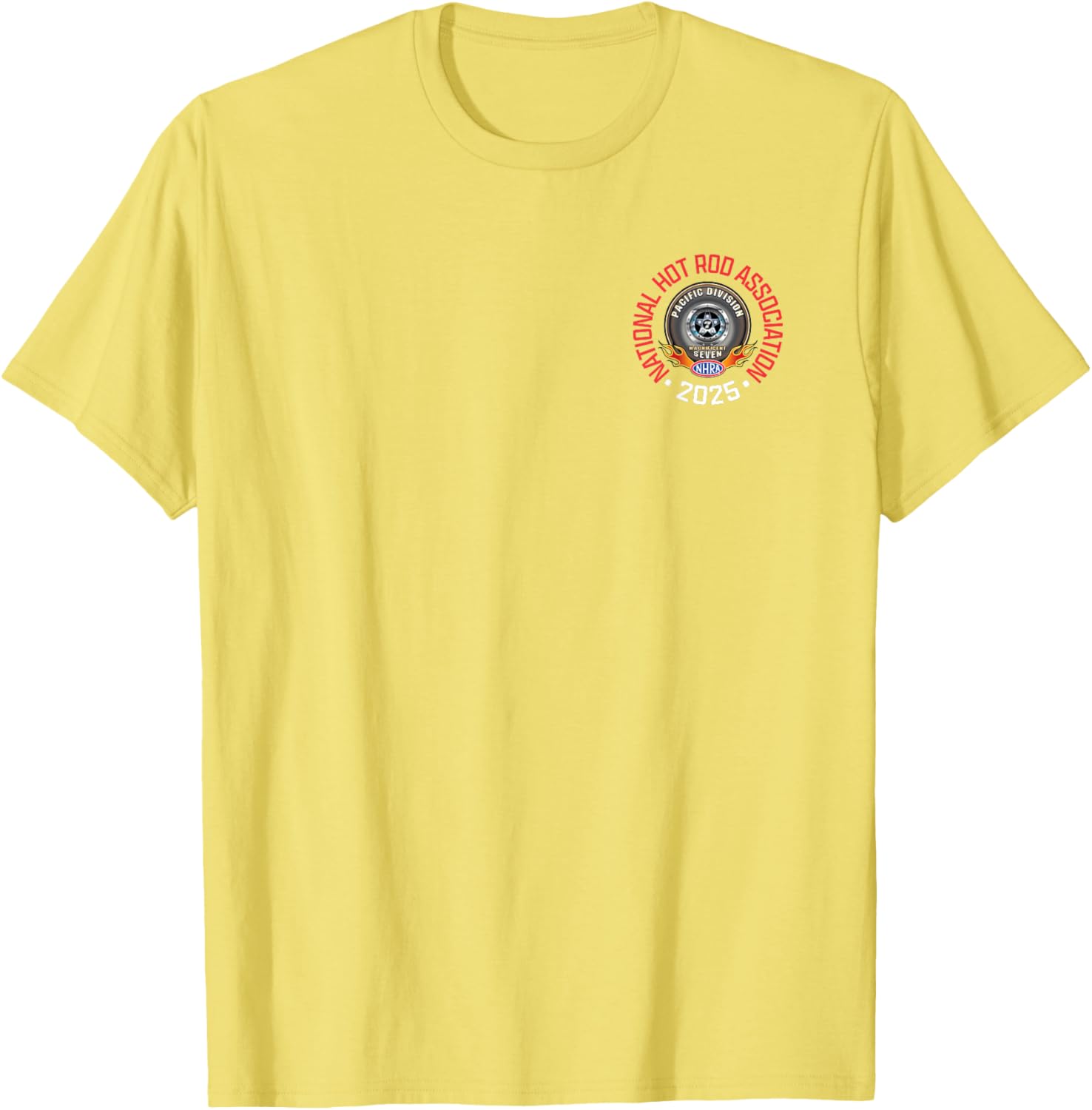 NHRA Pacific Division Circle Logo T-Shirt for Racing Fans and Enthusiasts - 20