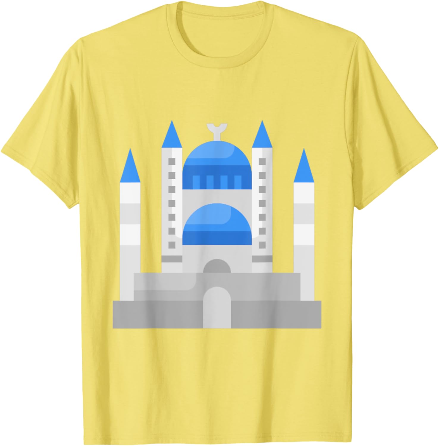 Istanbul Sultan Ahmet Blue Mosque Muslim T-Shirt for Men and Women - 9