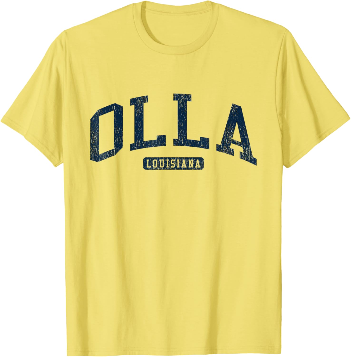 Olla Louisiana College Blue T-Shirt for Stylish University Students - 6