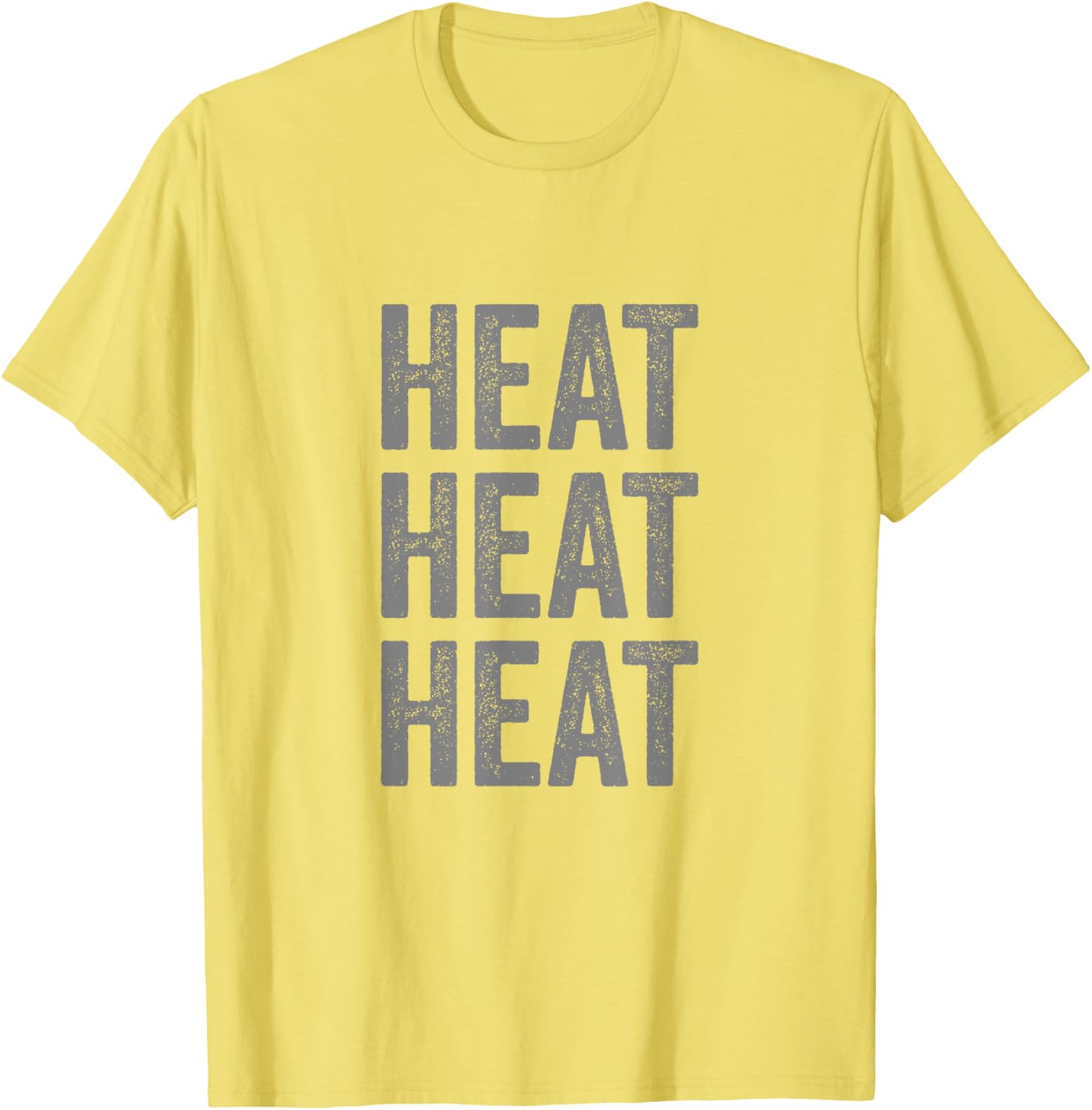 Stylish HEAT Distressed Design T-Shirt for Casual Cool Vibes - 14