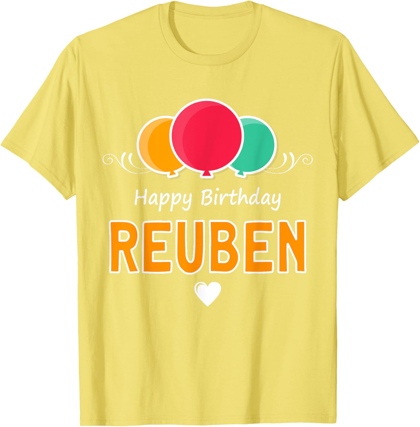 Happy Birthday Reuben T-Shirt Fun Gift for Celebrating Special Days - 8