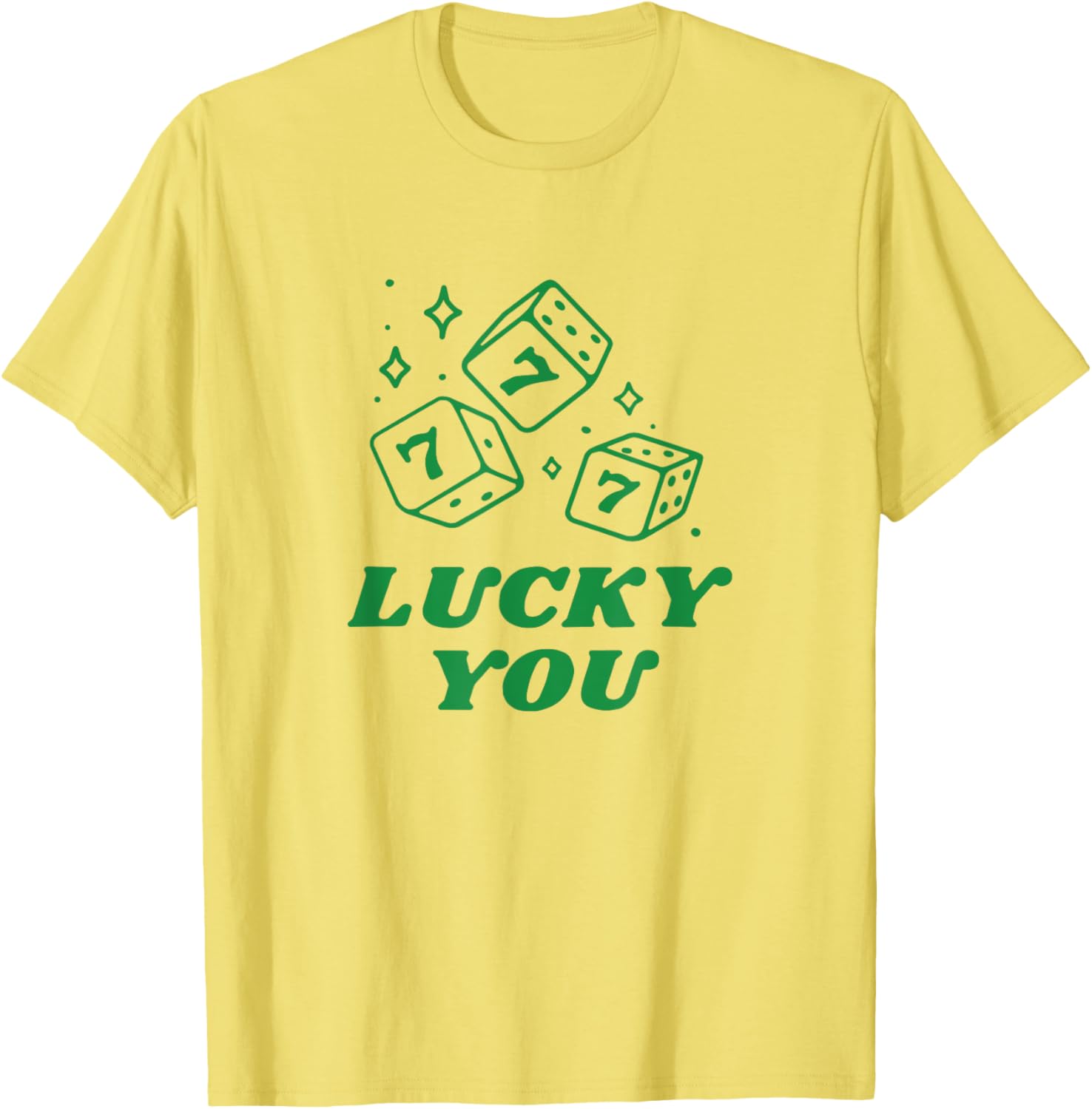 Trendy Y2K Lucky Dice T-Shirt - Funny 90s Style Apparel for Everyone - 12