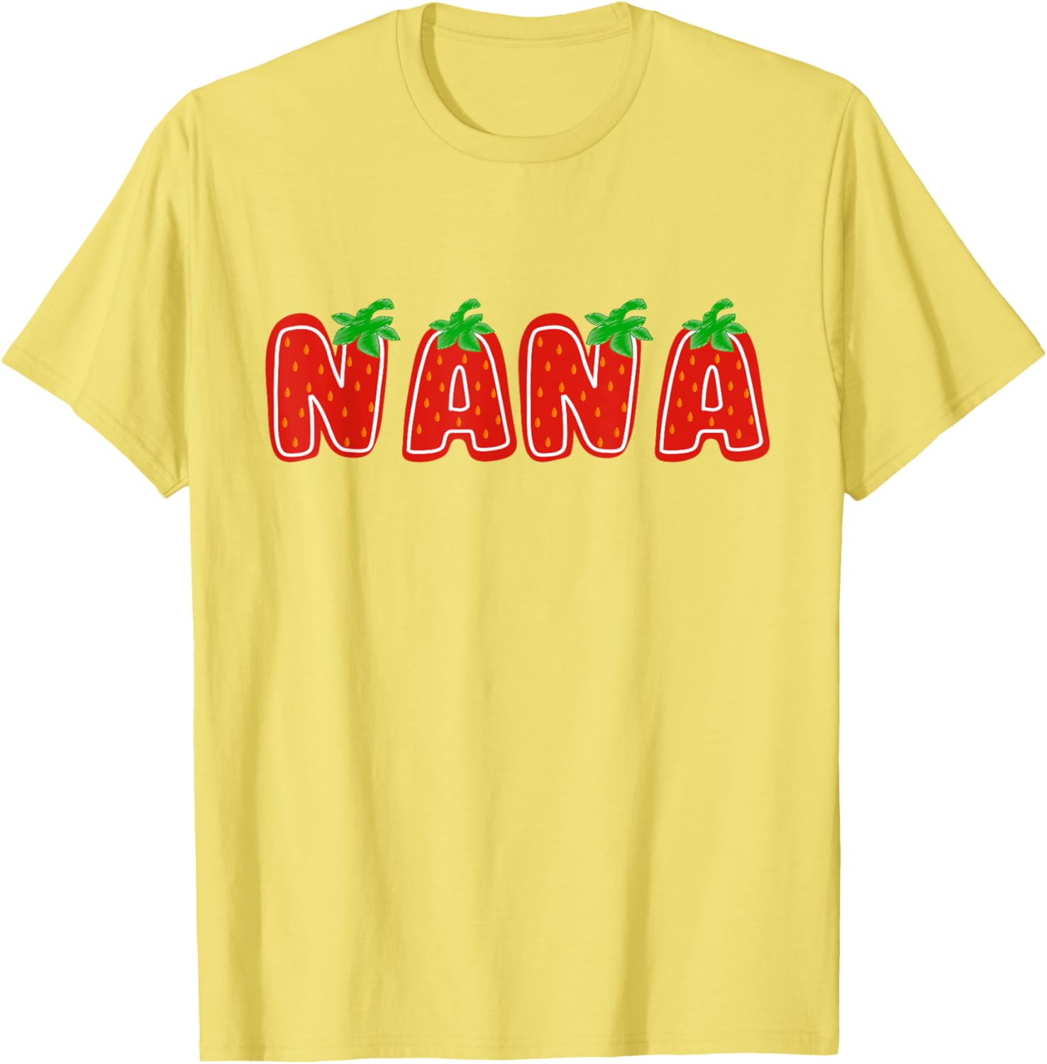 Funny Strawberry Nana Family Matching T-Shirts for 1st Birthday Celebration - 11