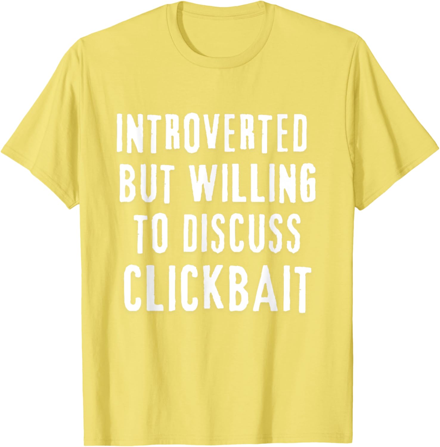 Introverted But Willing to Discuss T-Shirt Fun and Quirky Graphic Tee - 9