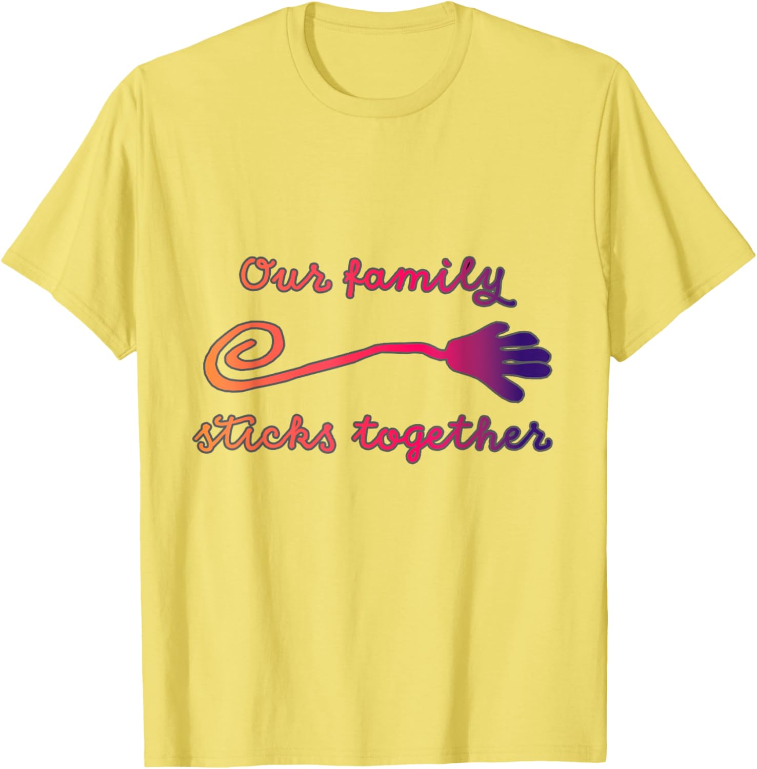 Our Family Sticks Together T-Shirt for Family Bonding and Unity - 9