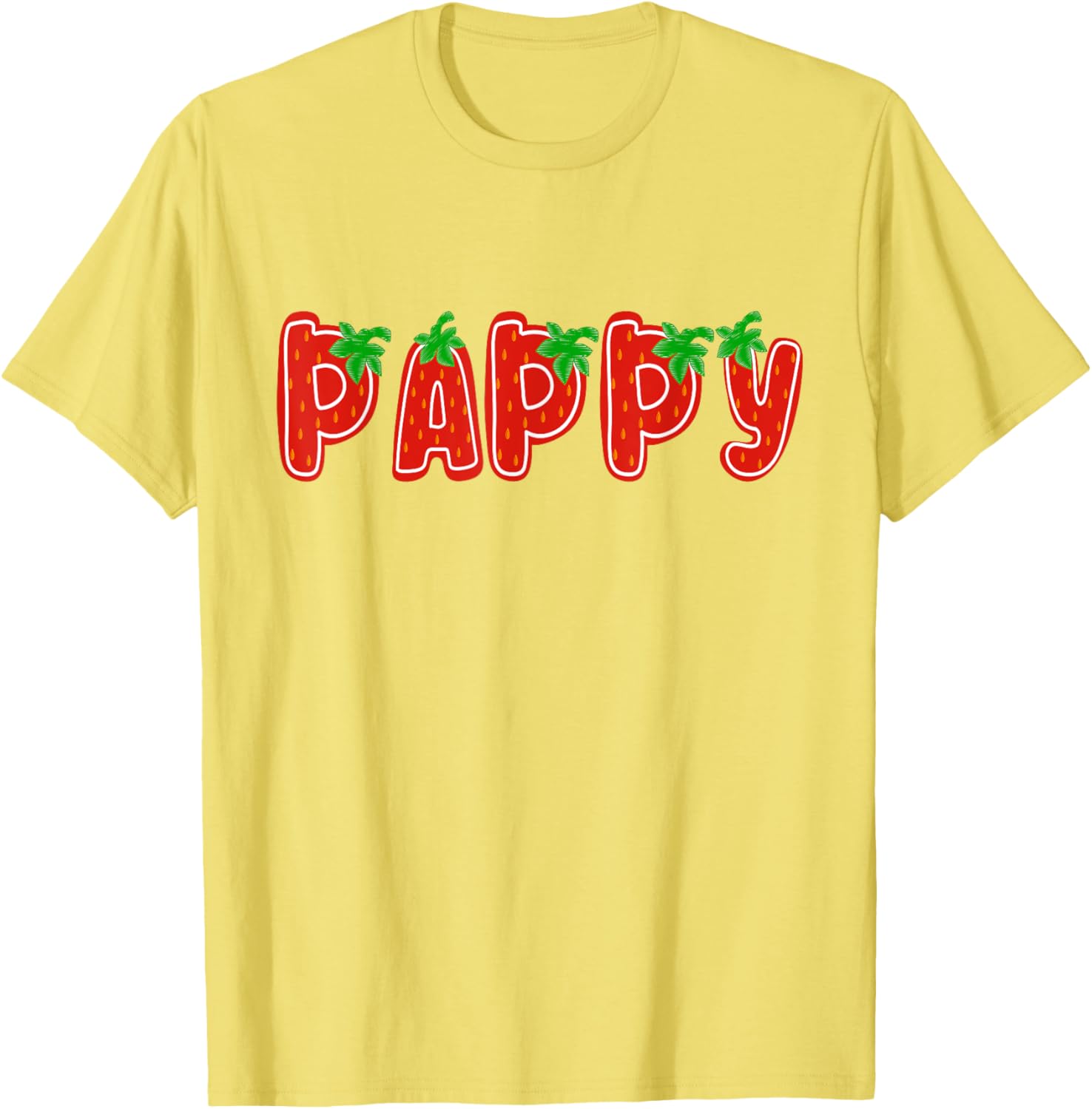 Strawberry Pappy Funny First Birthday Family Matching T-Shirt - 15