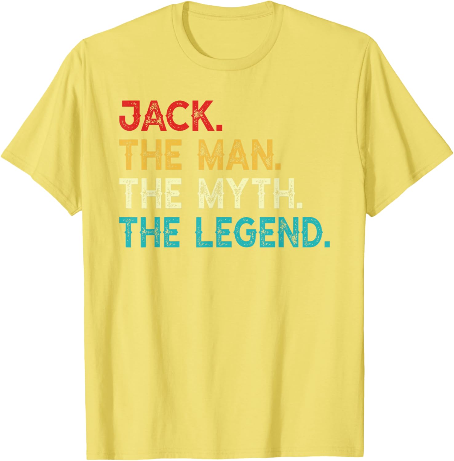 Funny Vintage Jack The Man The Myth The Legend Birthday T-Shirt - 11